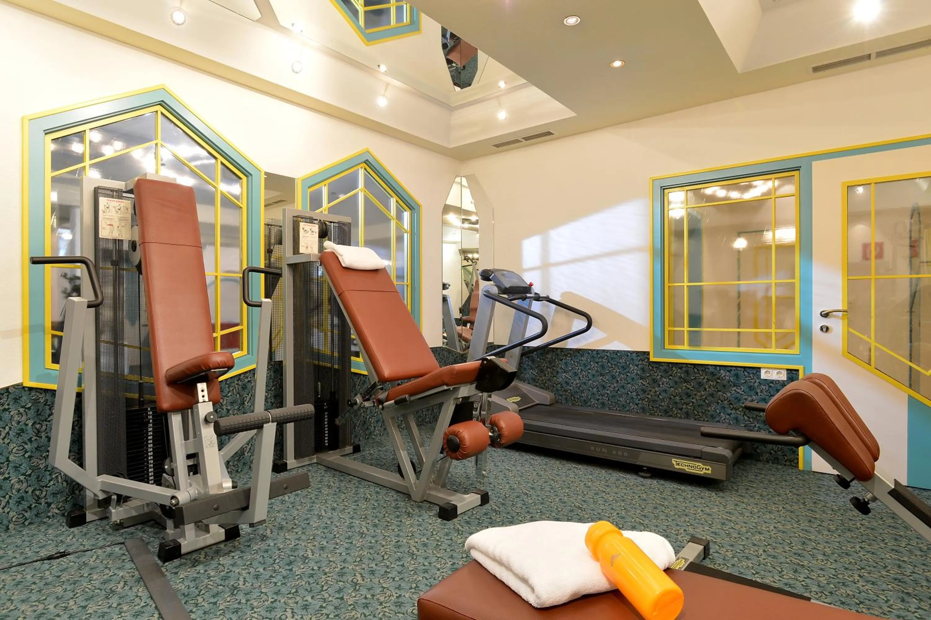 Fitness centre/facilities in Hotel Neue Post