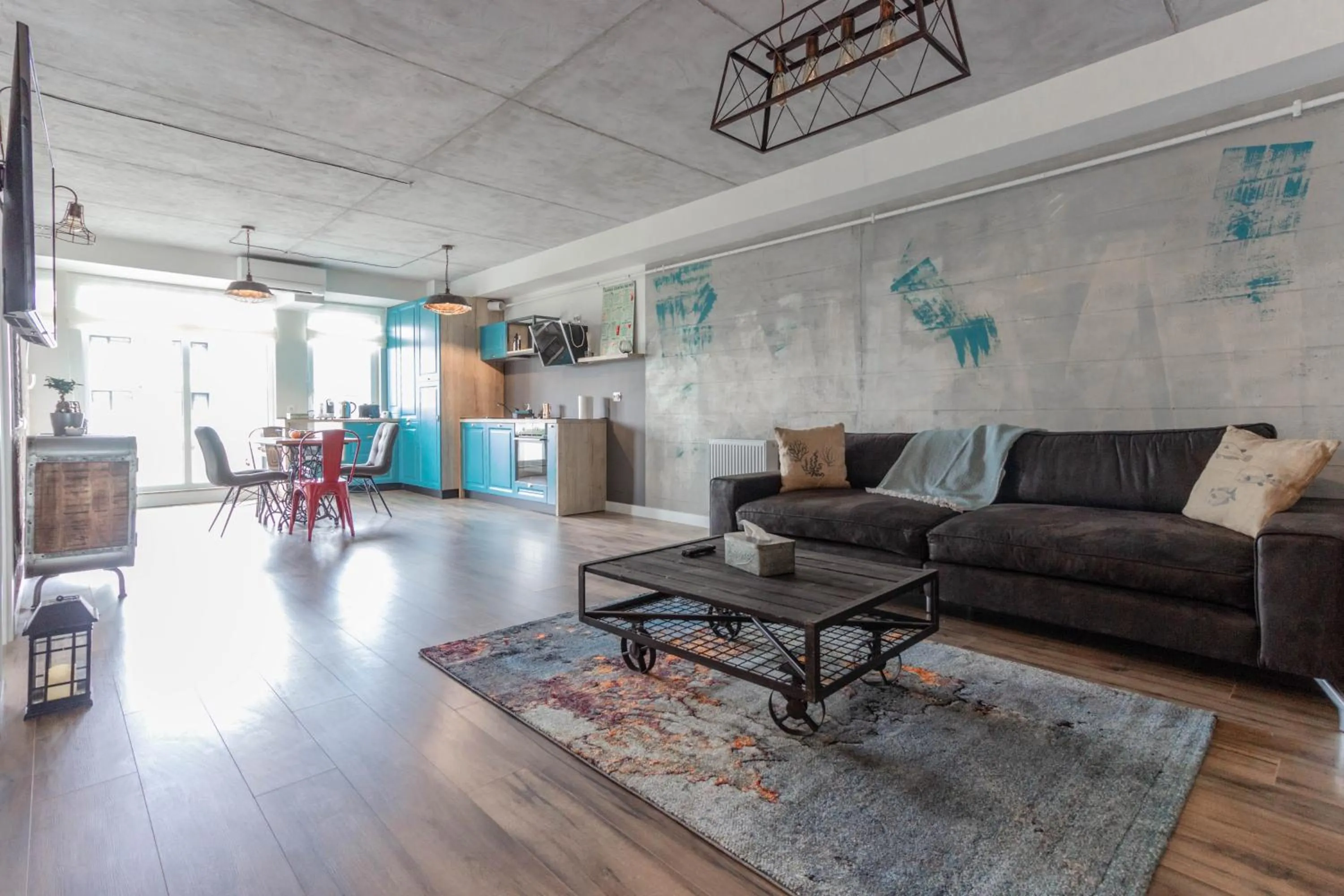 Living room in Ares ApartHotel