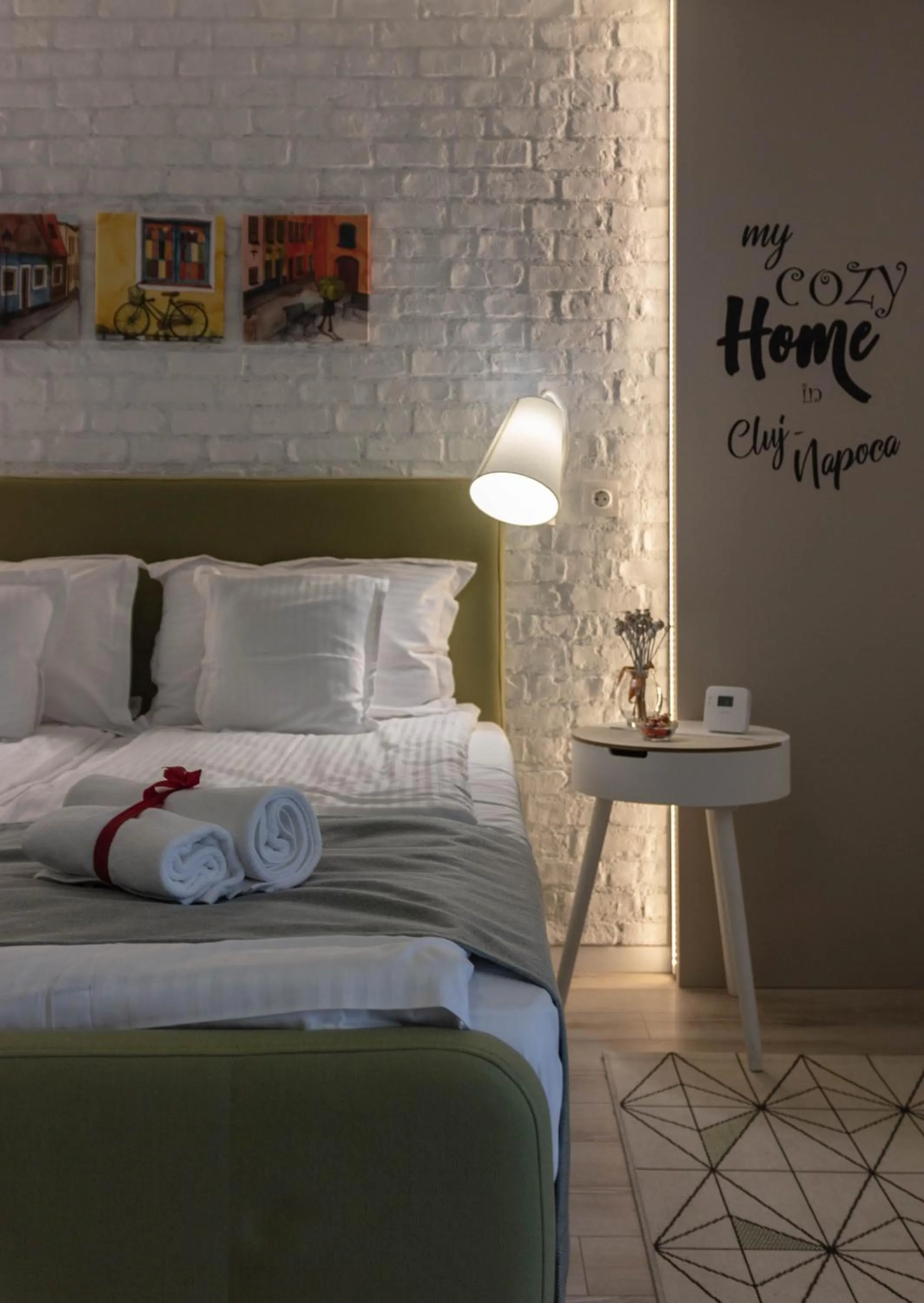 Bed in Ares ApartHotel