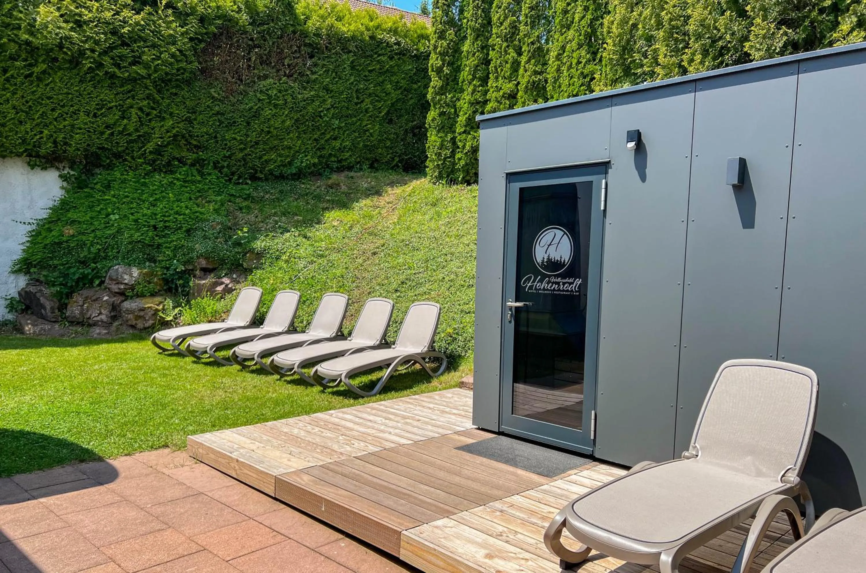 Garden in Wellnesshotel Hohenrodt