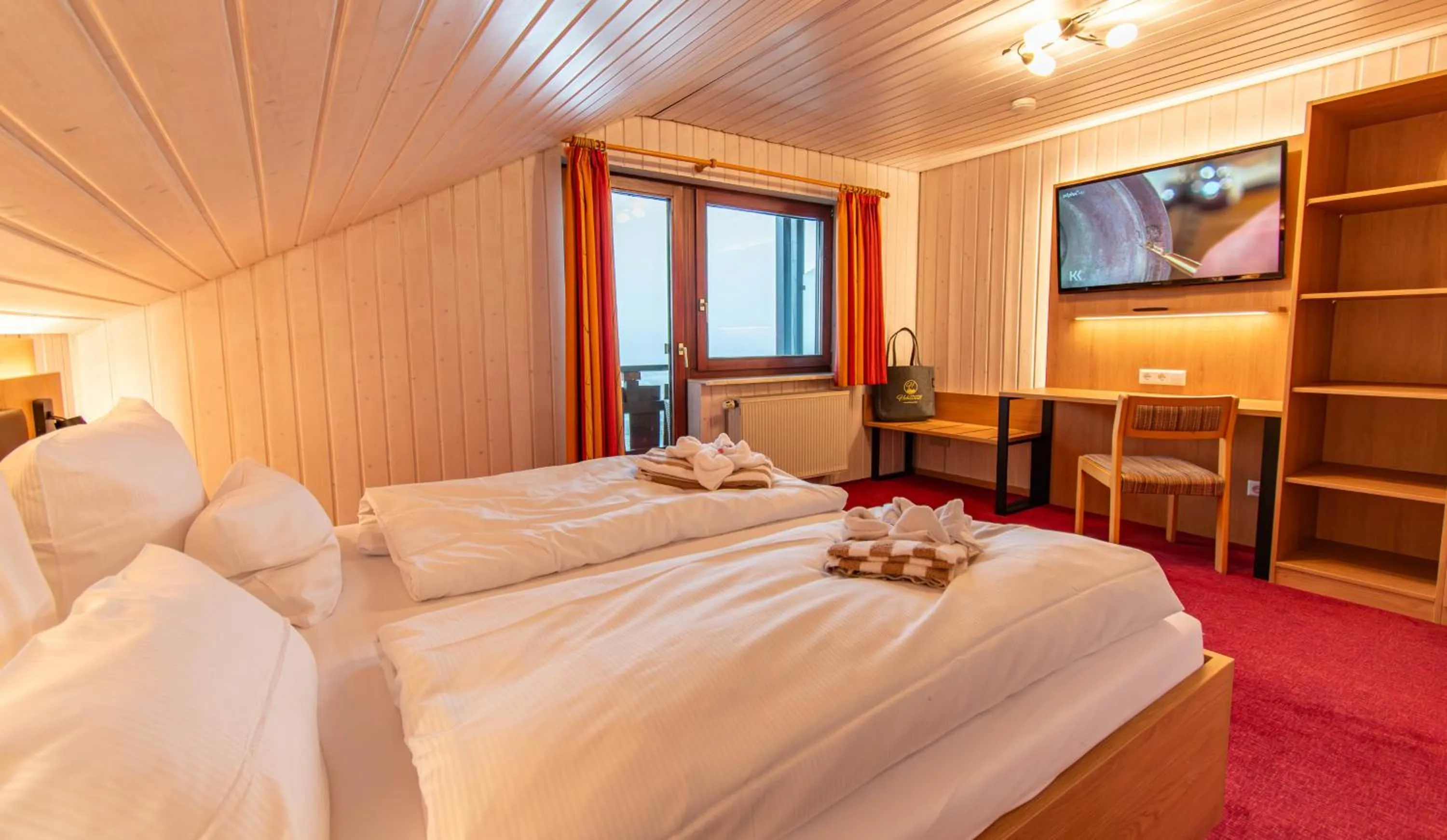 Bed in Wellnesshotel Hohenrodt