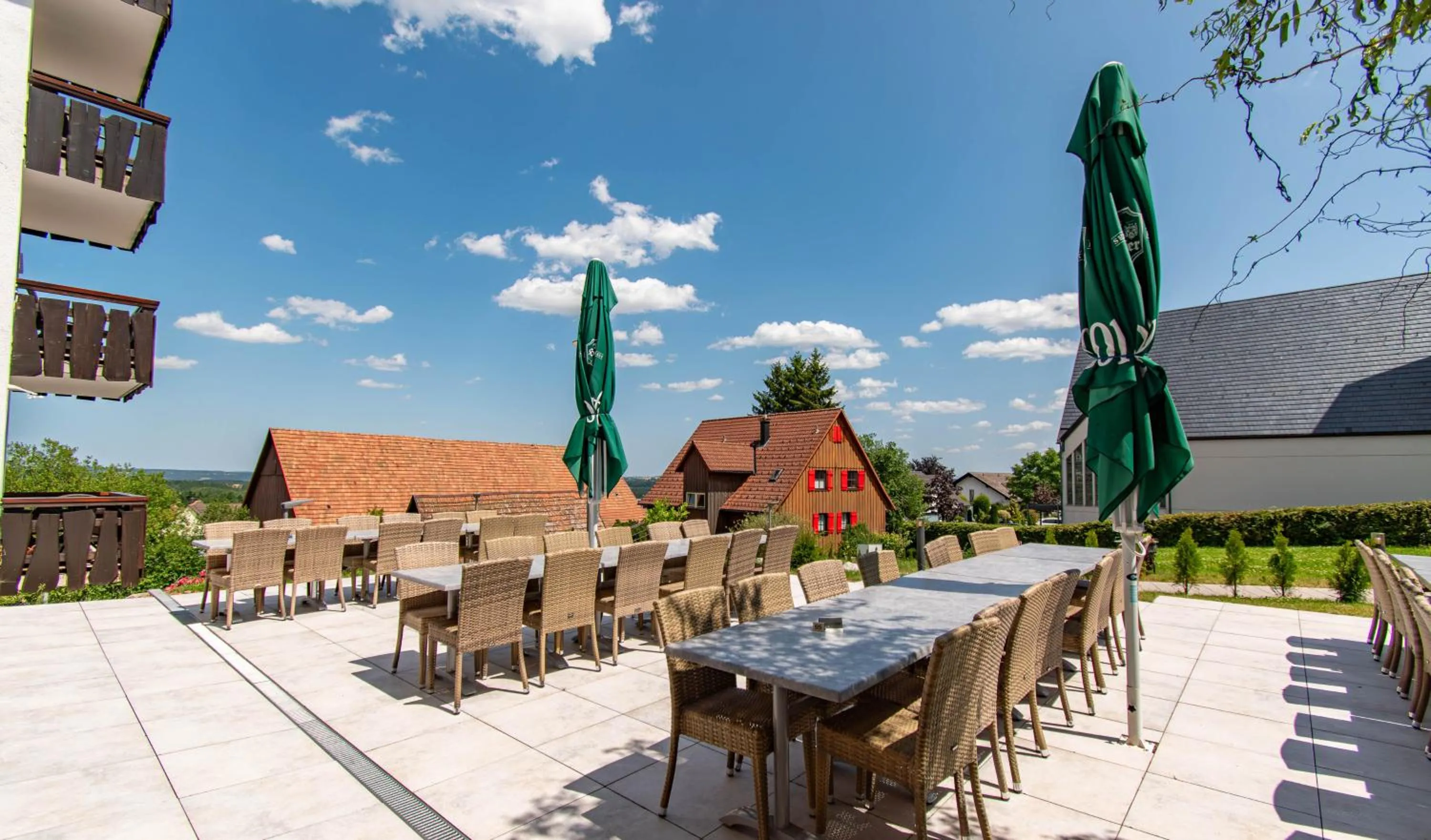 Patio in Wellnesshotel Hohenrodt