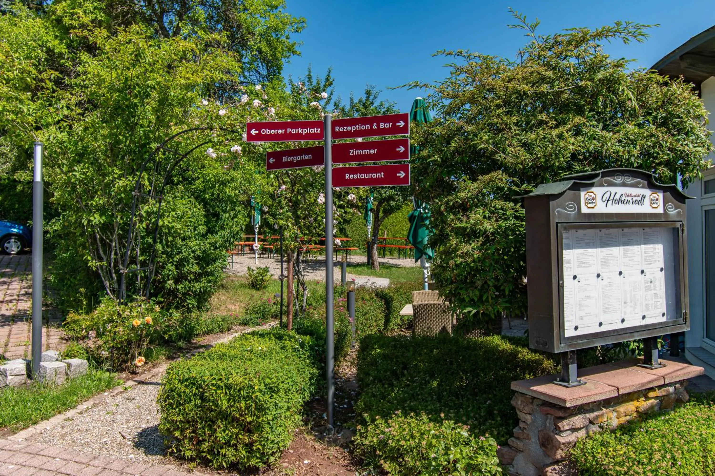 Garden in Wellnesshotel Hohenrodt