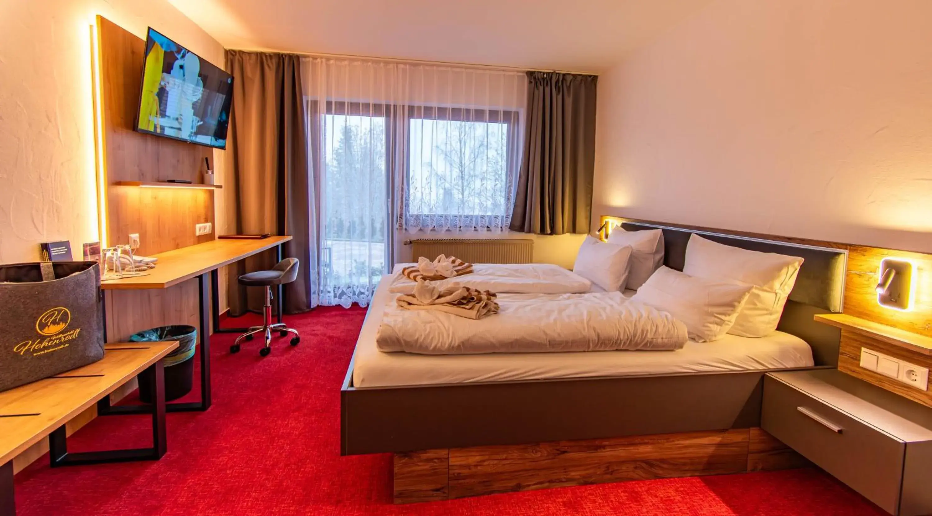 Double Room with Terrace - single occupancy in Wellnesshotel Hohenrodt Double Room with Terrace - single occupancy in Wellnesshotel Hohenrodt