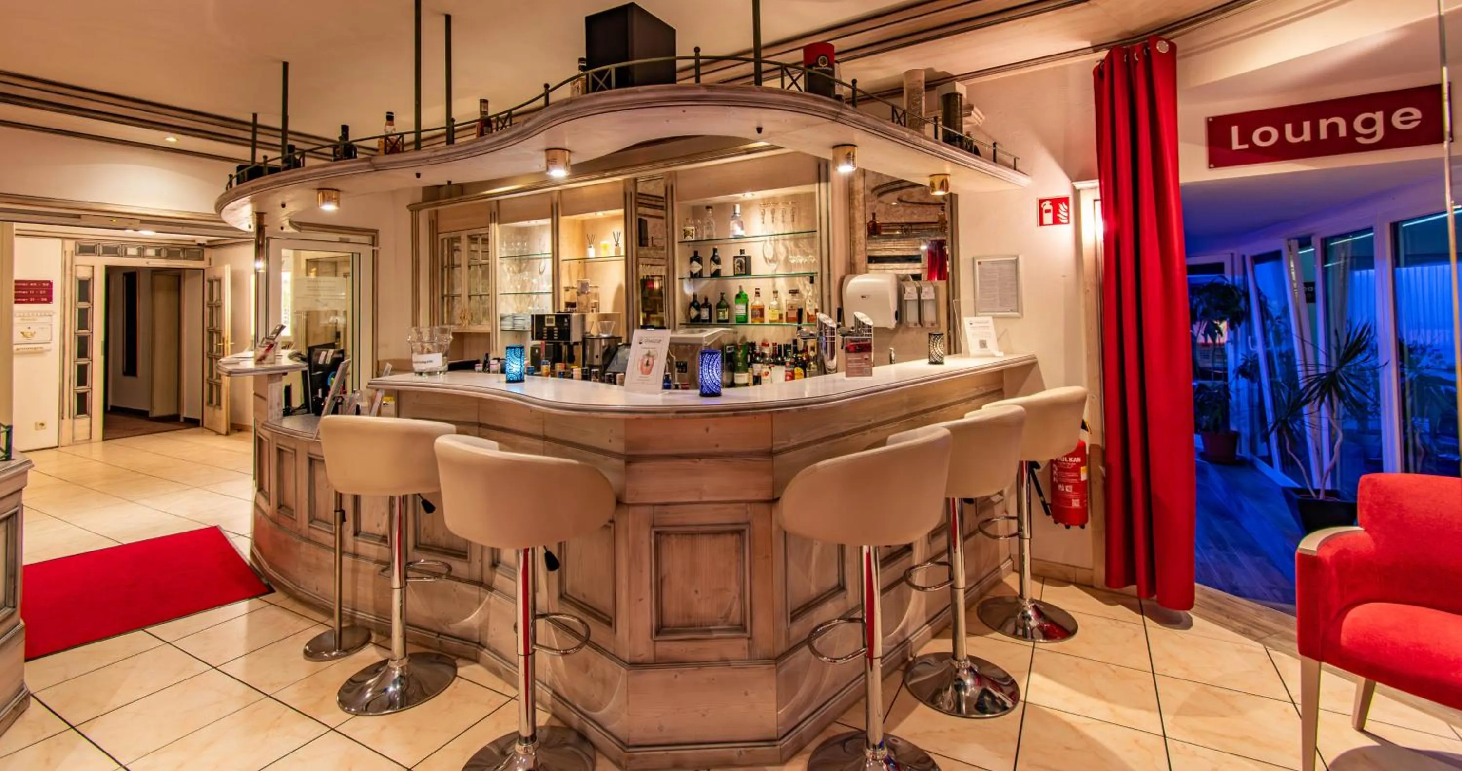 Lobby or reception in Wellnesshotel Hohenrodt