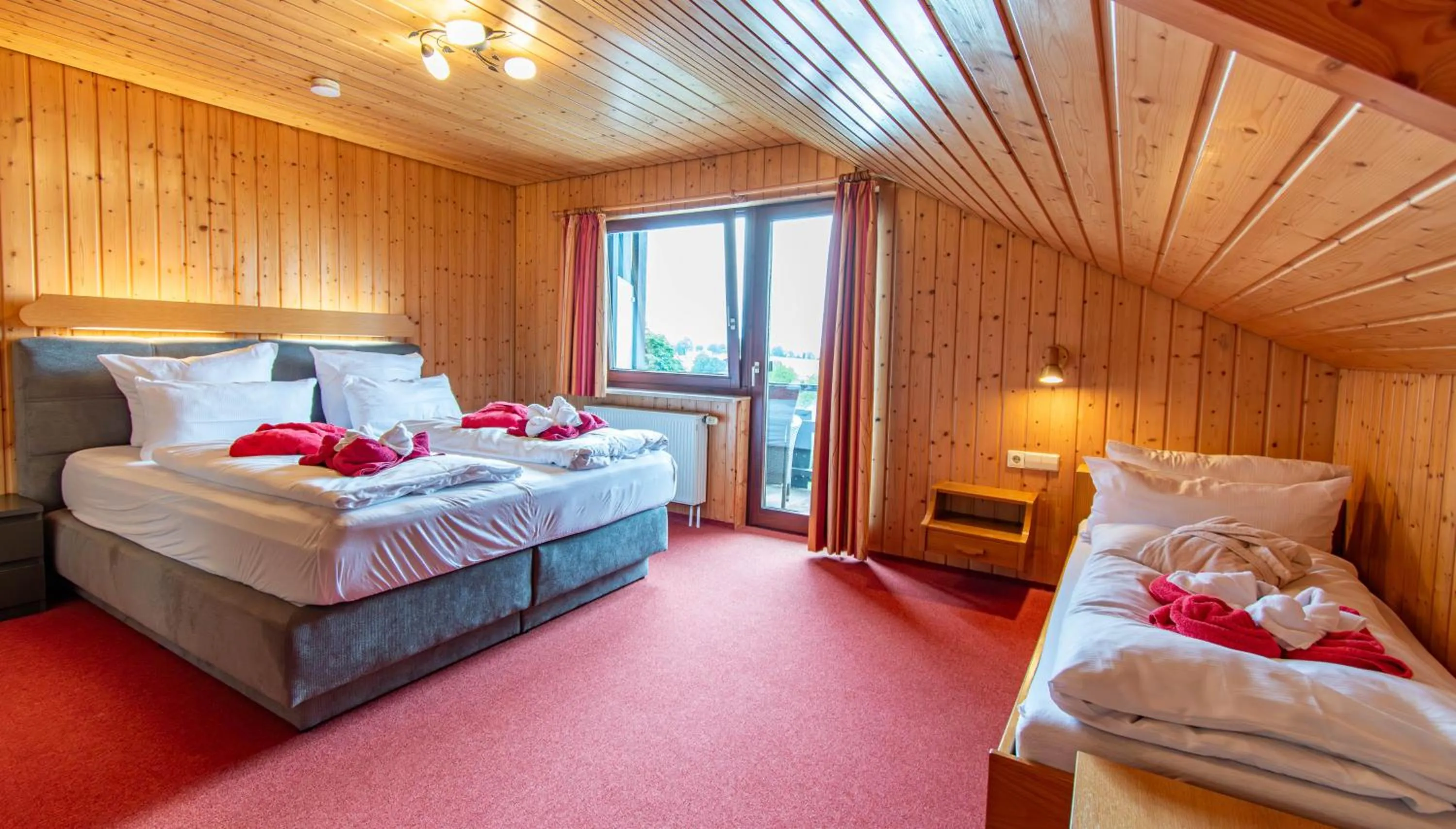 Bed in Wellnesshotel Hohenrodt