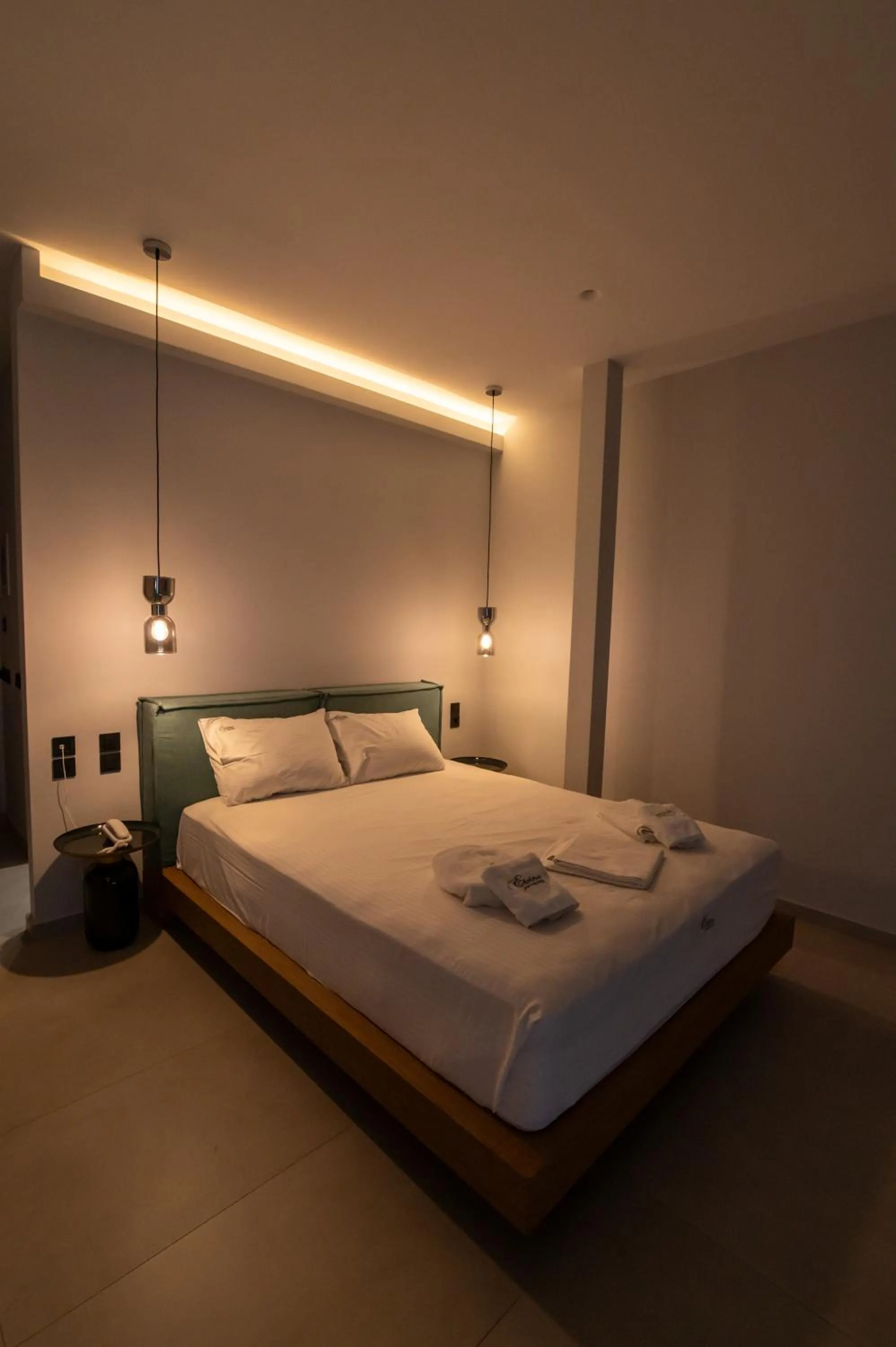 Bed in Elektra Hotel