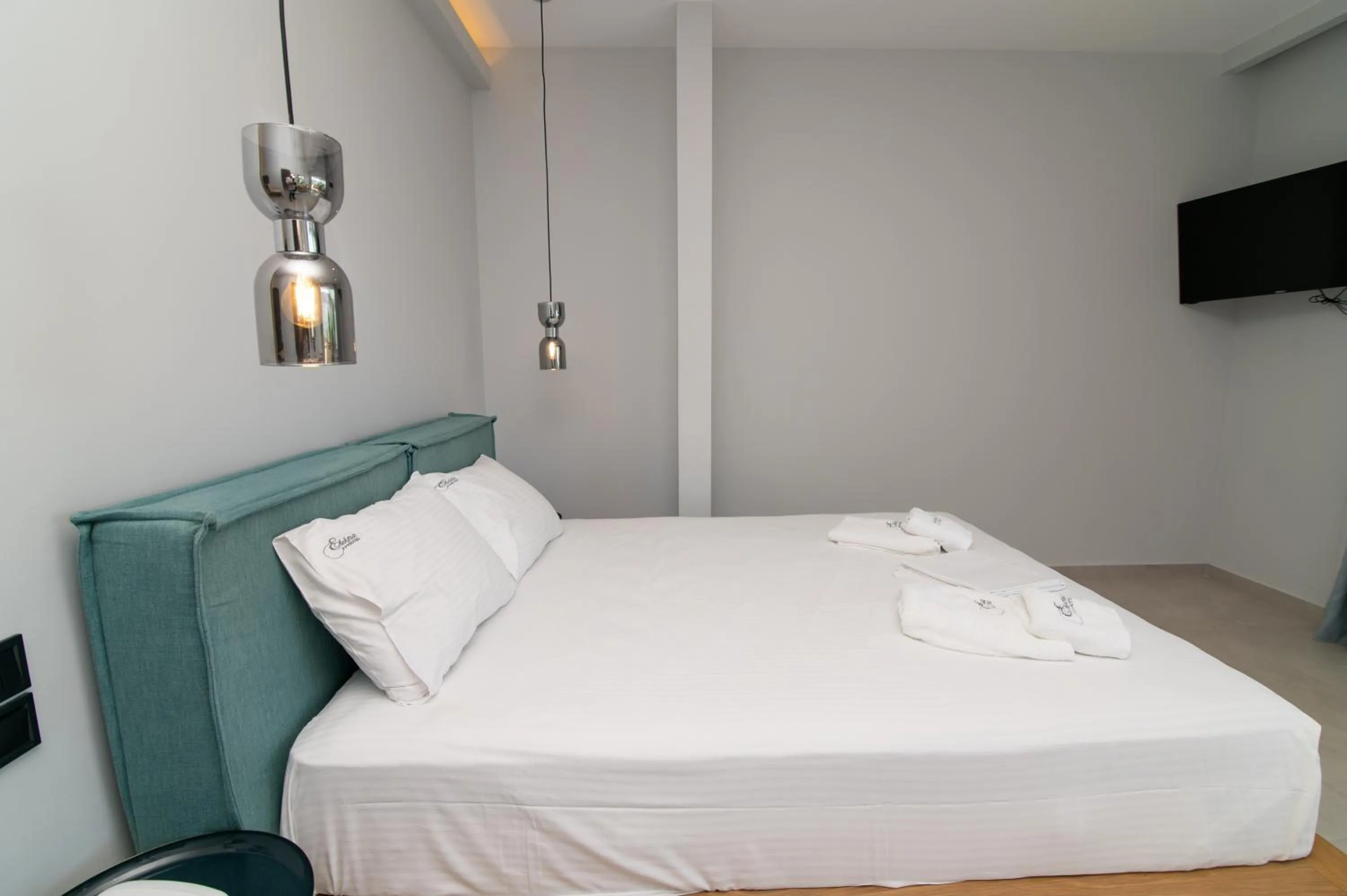 Bed in Elektra Hotel