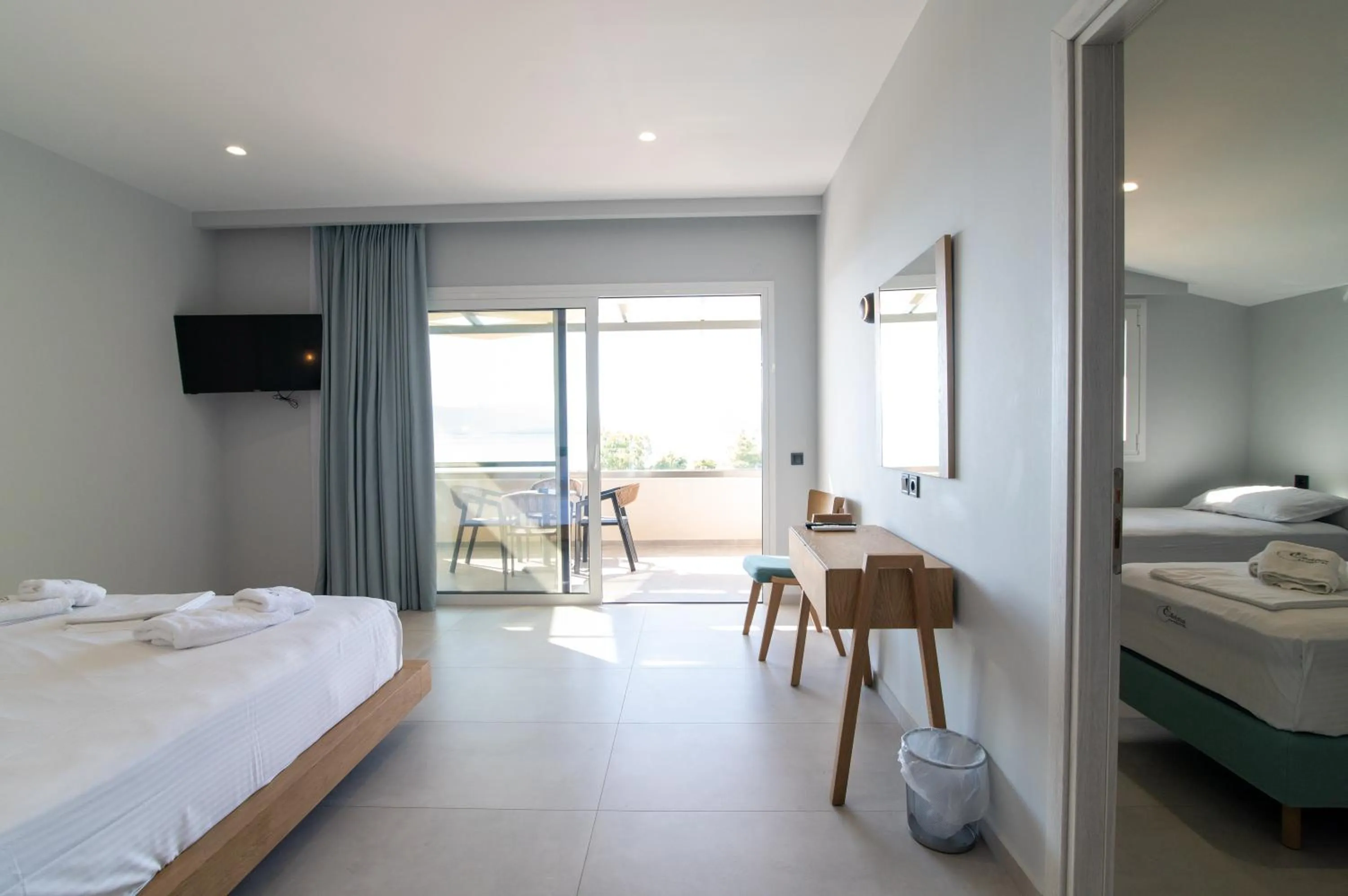 Bed in Elektra Hotel