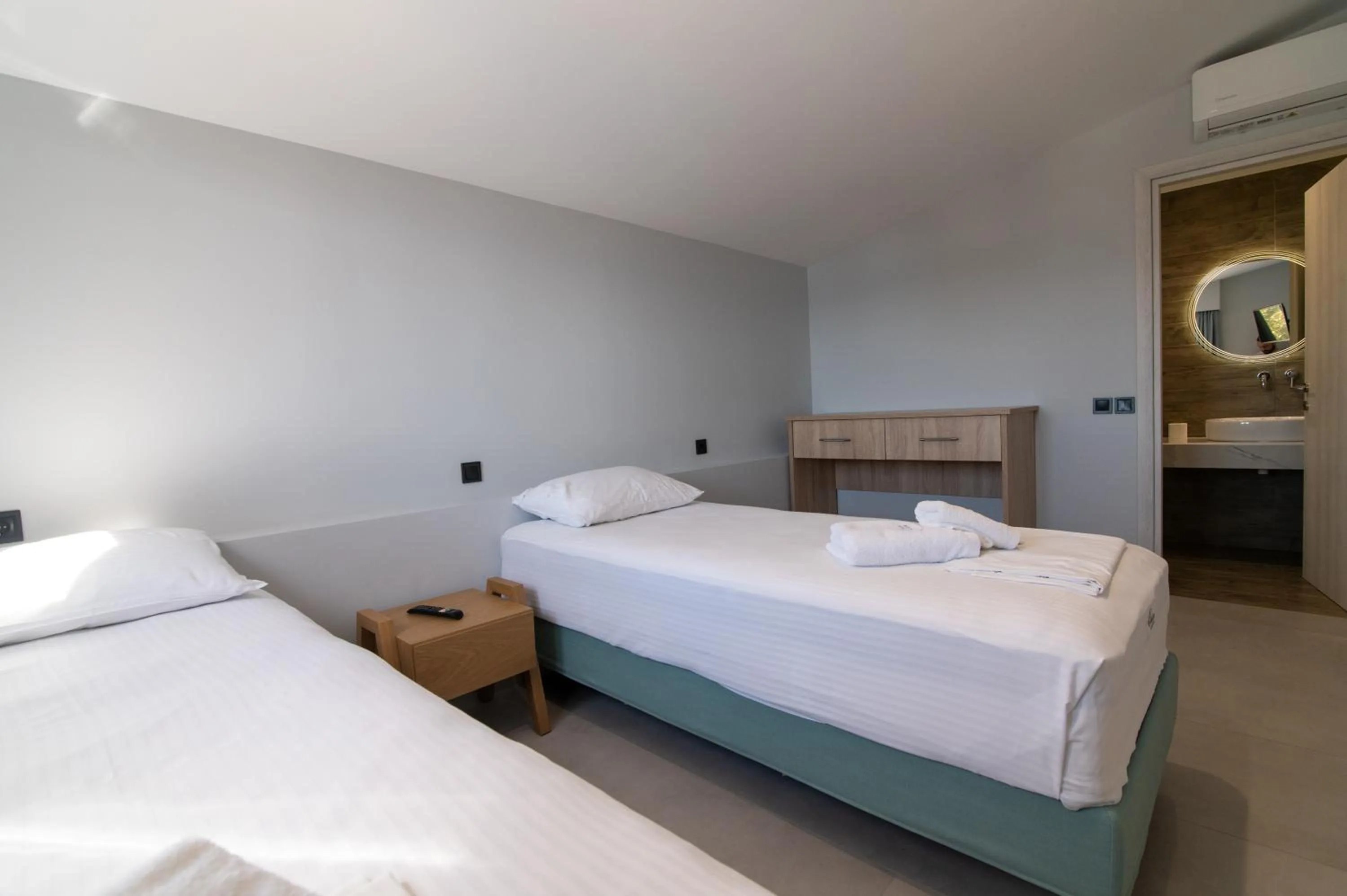 Bed in Elektra Hotel