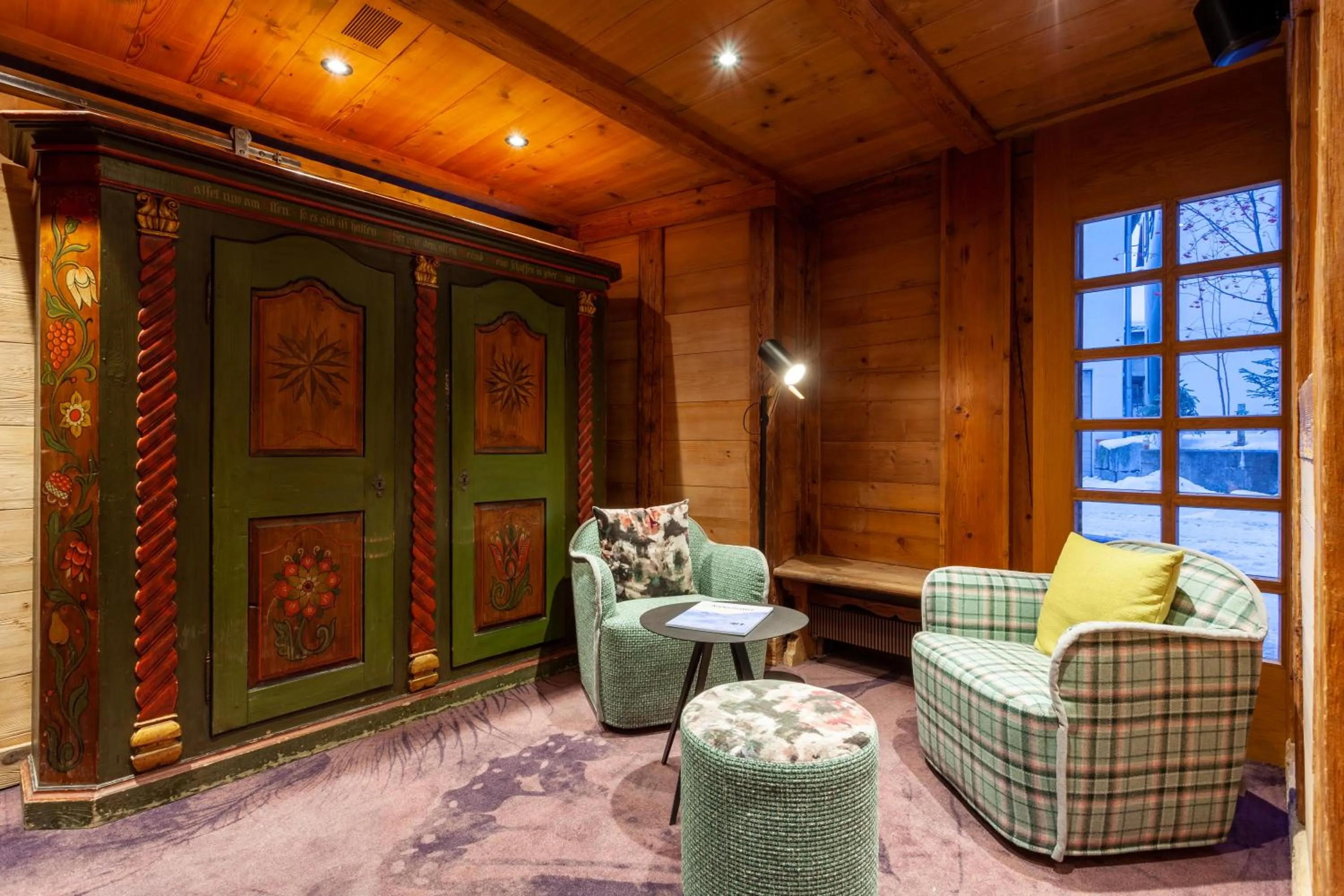 Lobby or reception in Sonne Andermatt Swiss Quality Hotel