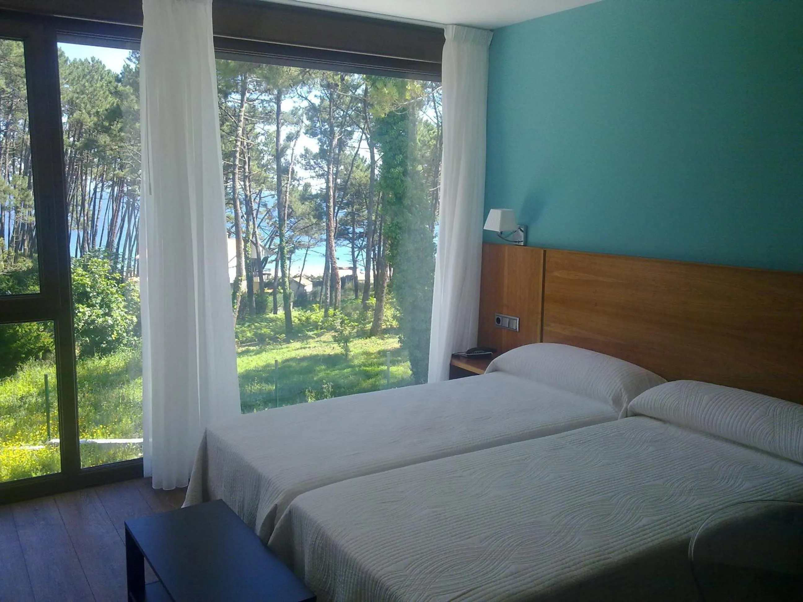 Bed in Hotel Alén do Mar