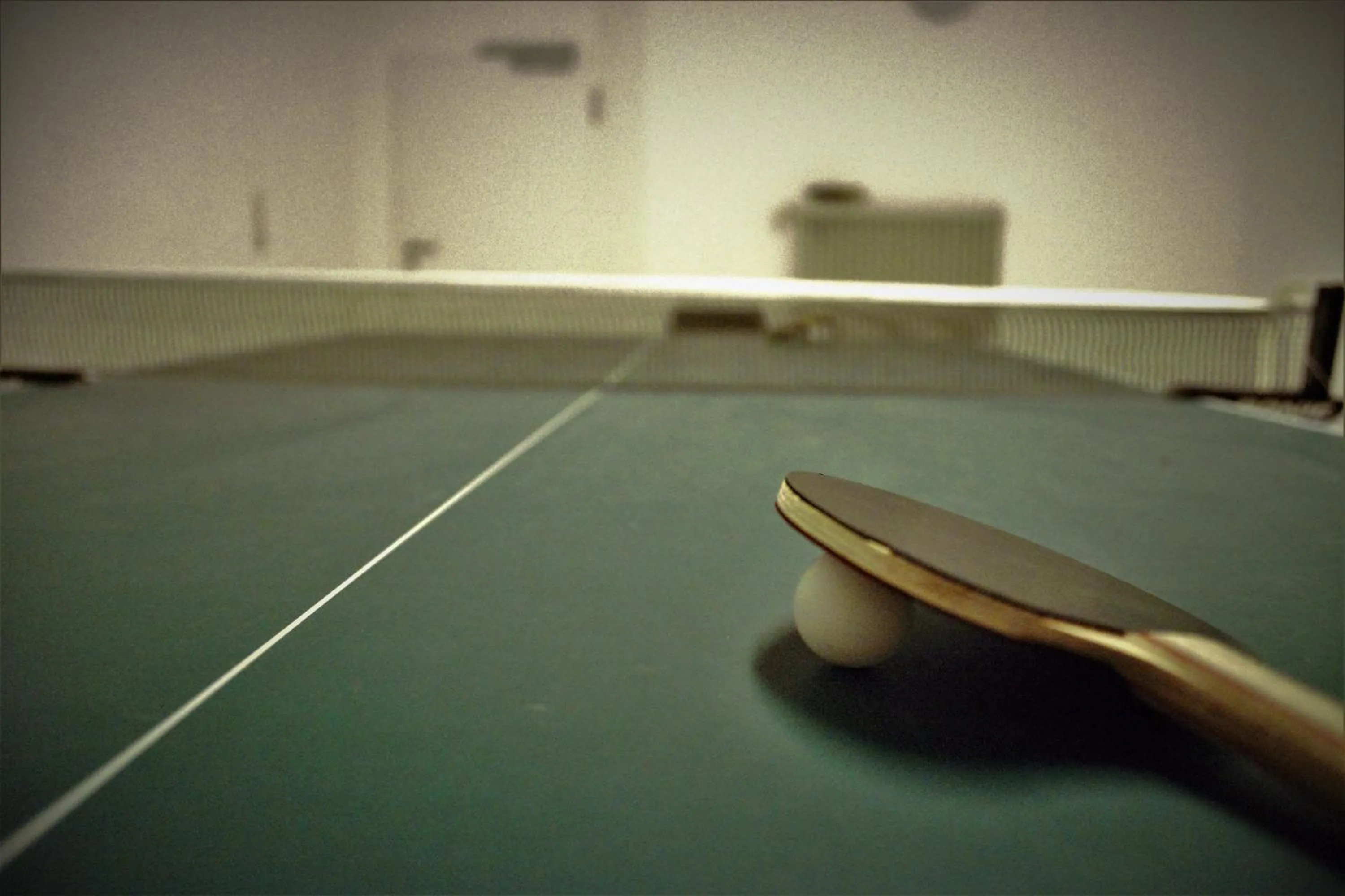 Table tennis in Hotel Moorbadstuben