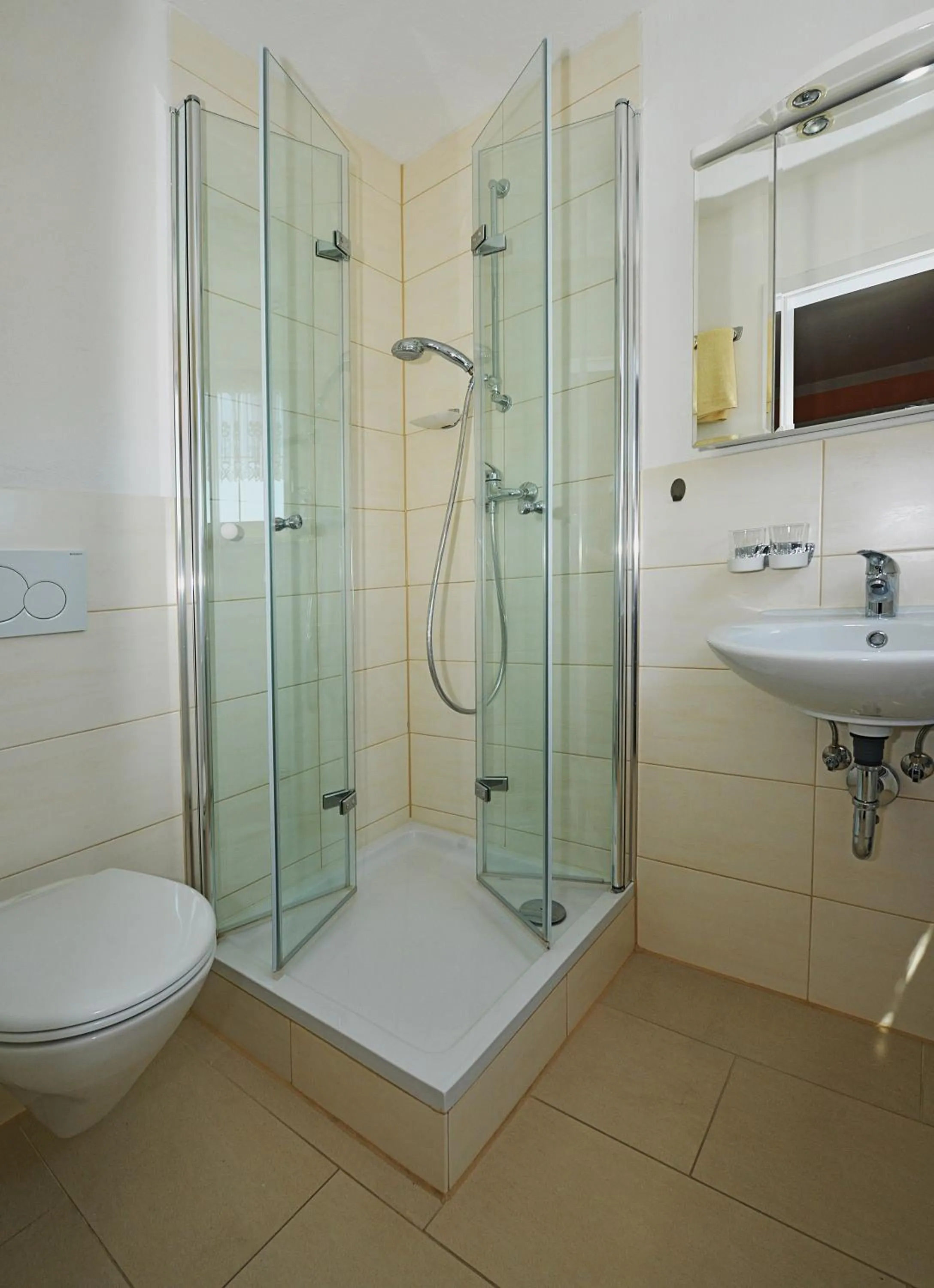 Bathroom in Hotel Moorbadstuben