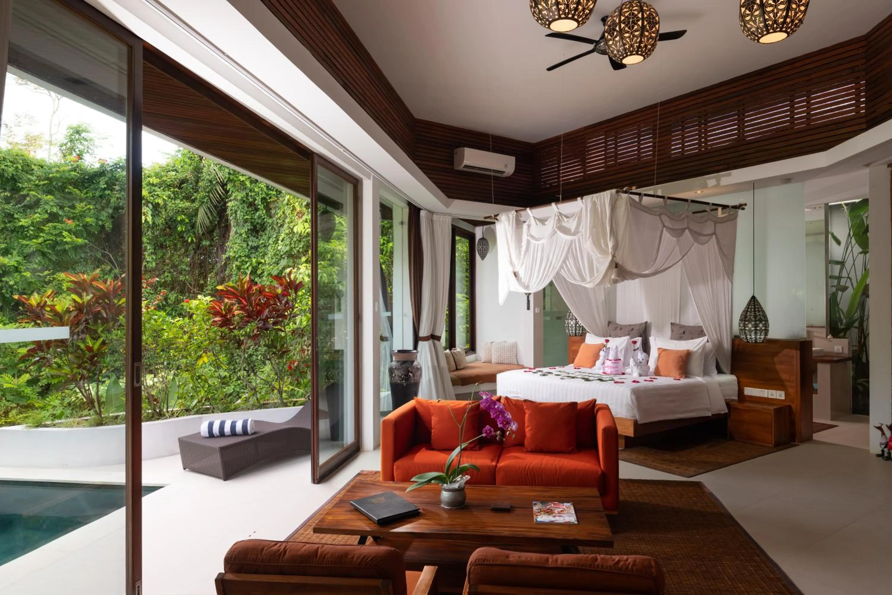 Bed in Cahaya Indah Villas