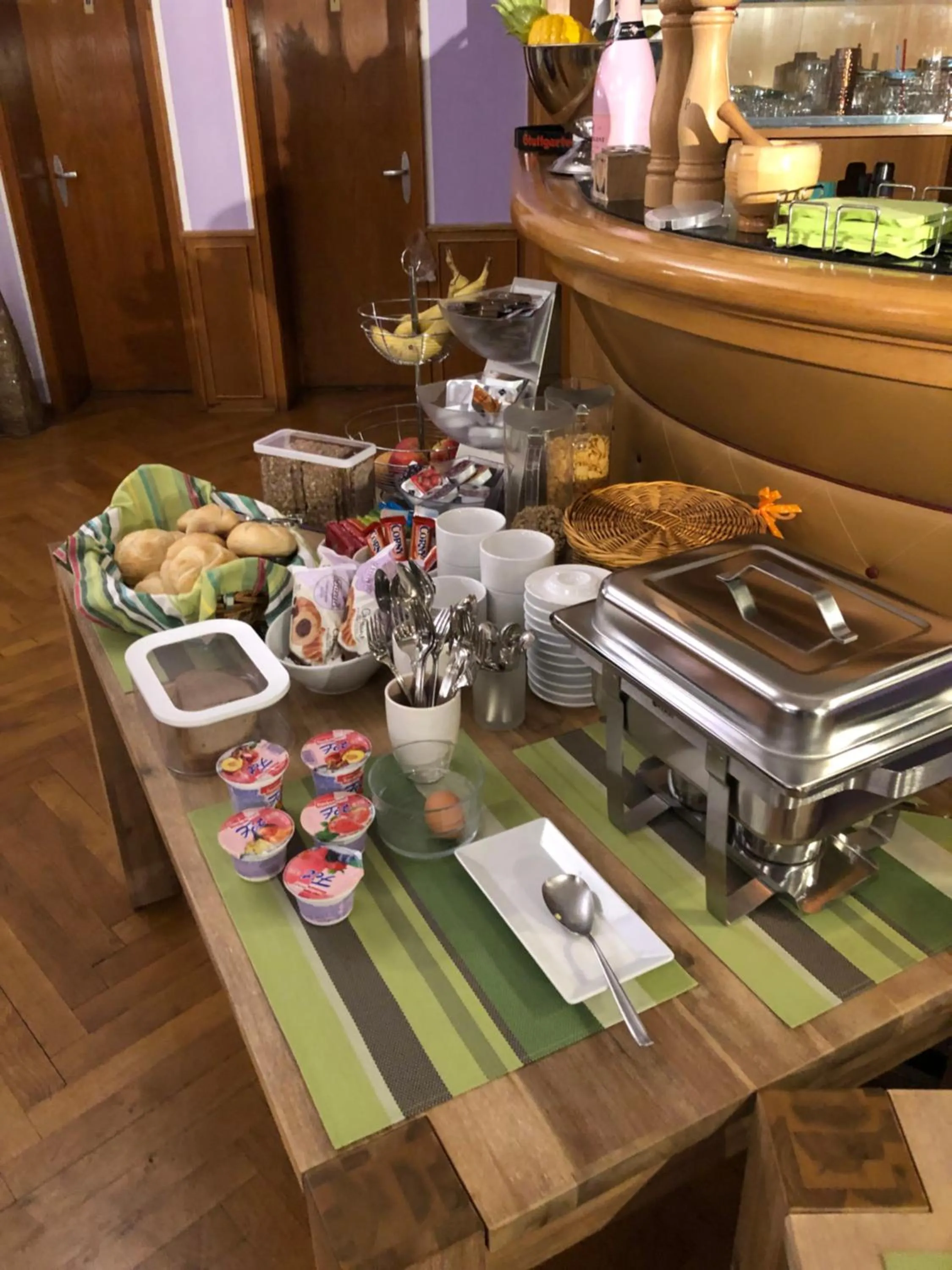 Buffet breakfast in Hotel Sonnenhof