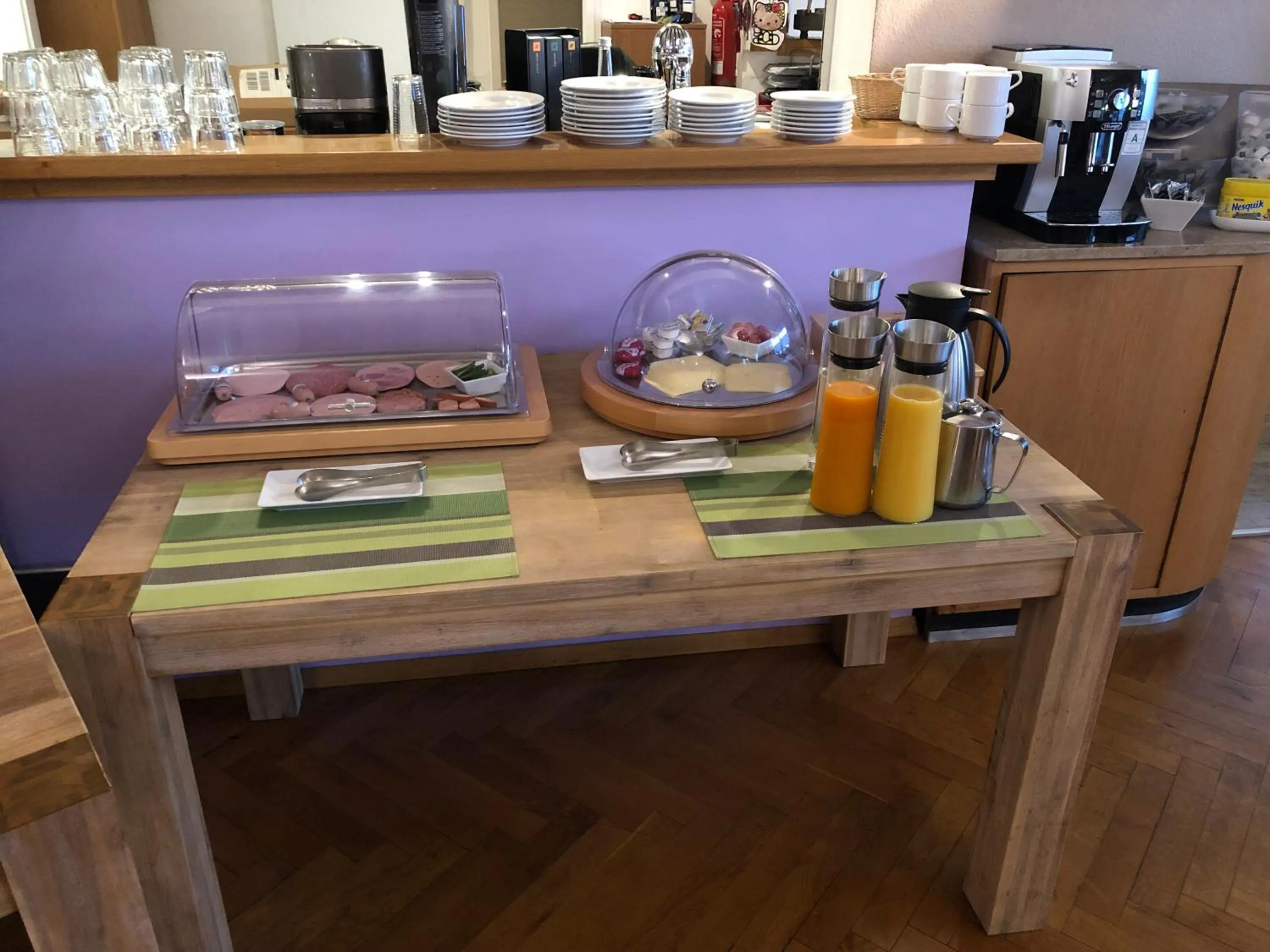 Buffet breakfast in Hotel Sonnenhof