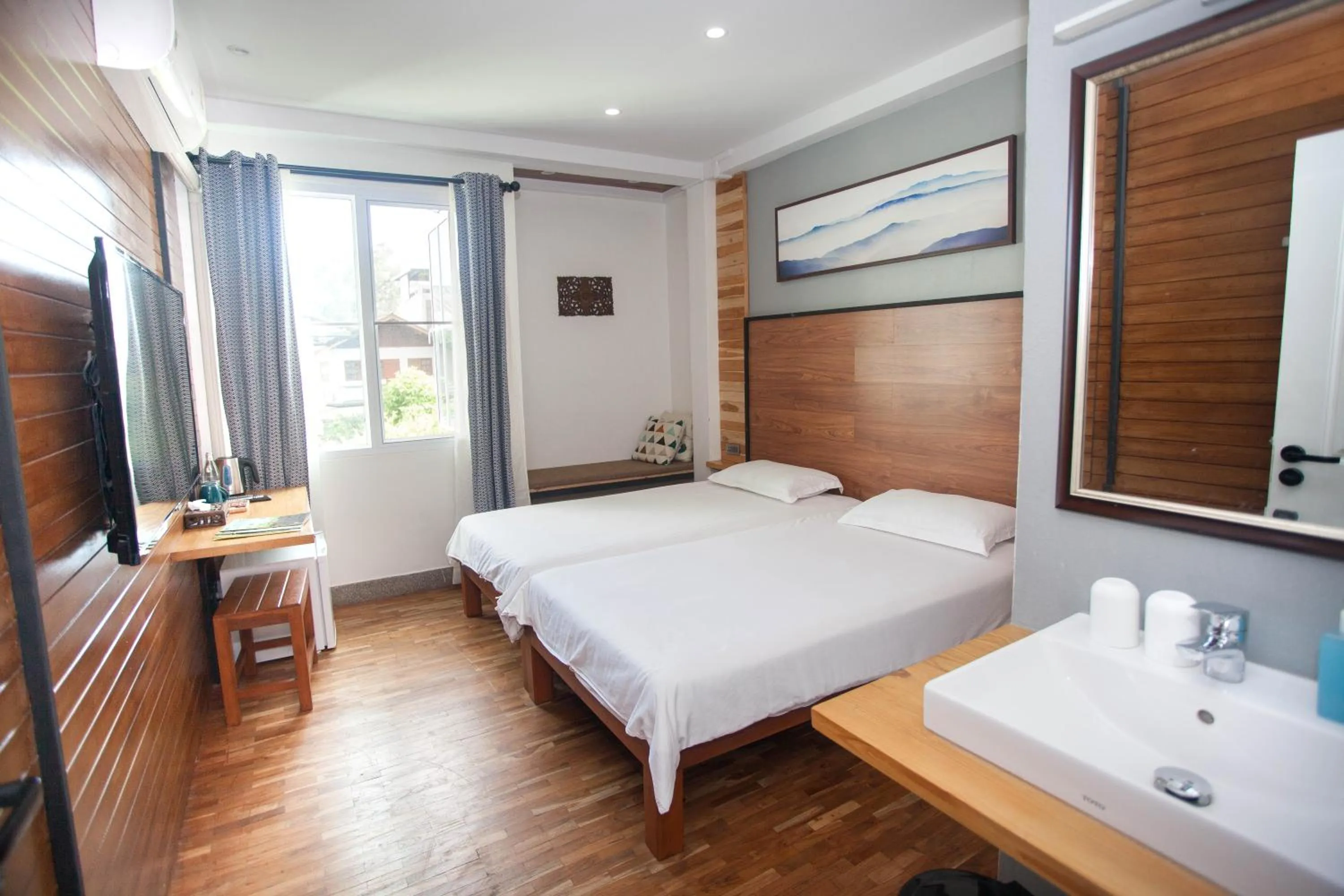 Bed in Celosia Chiang Mai Hotel