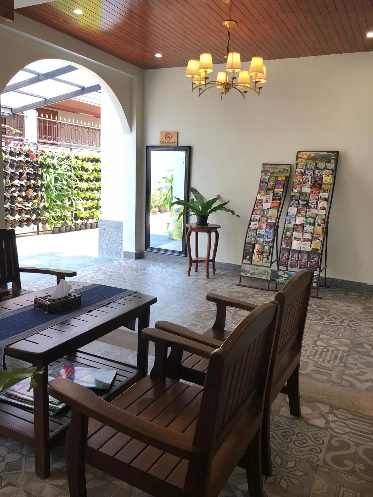 Seating area in Celosia Chiang Mai Hotel