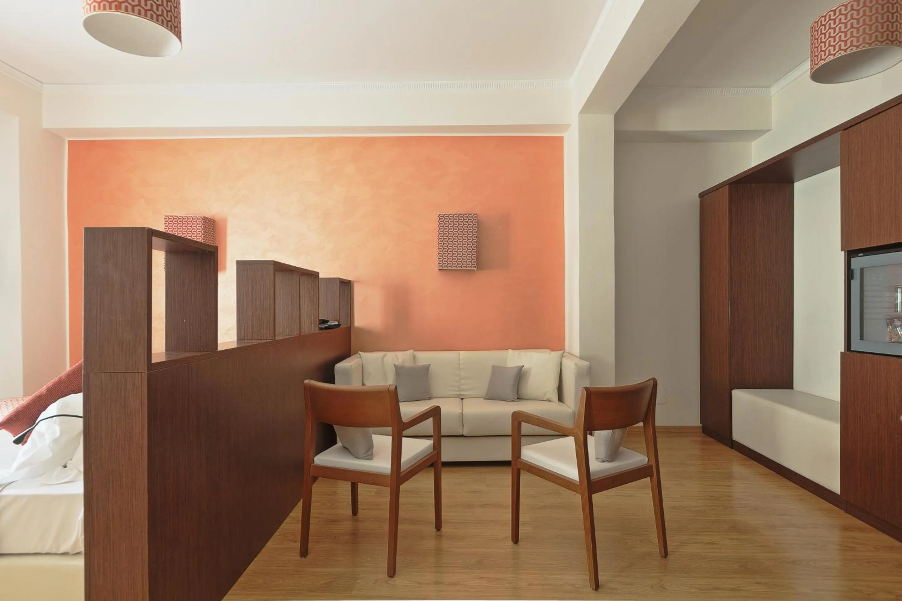 Photo of the whole room, Bed in Residenza Wagner