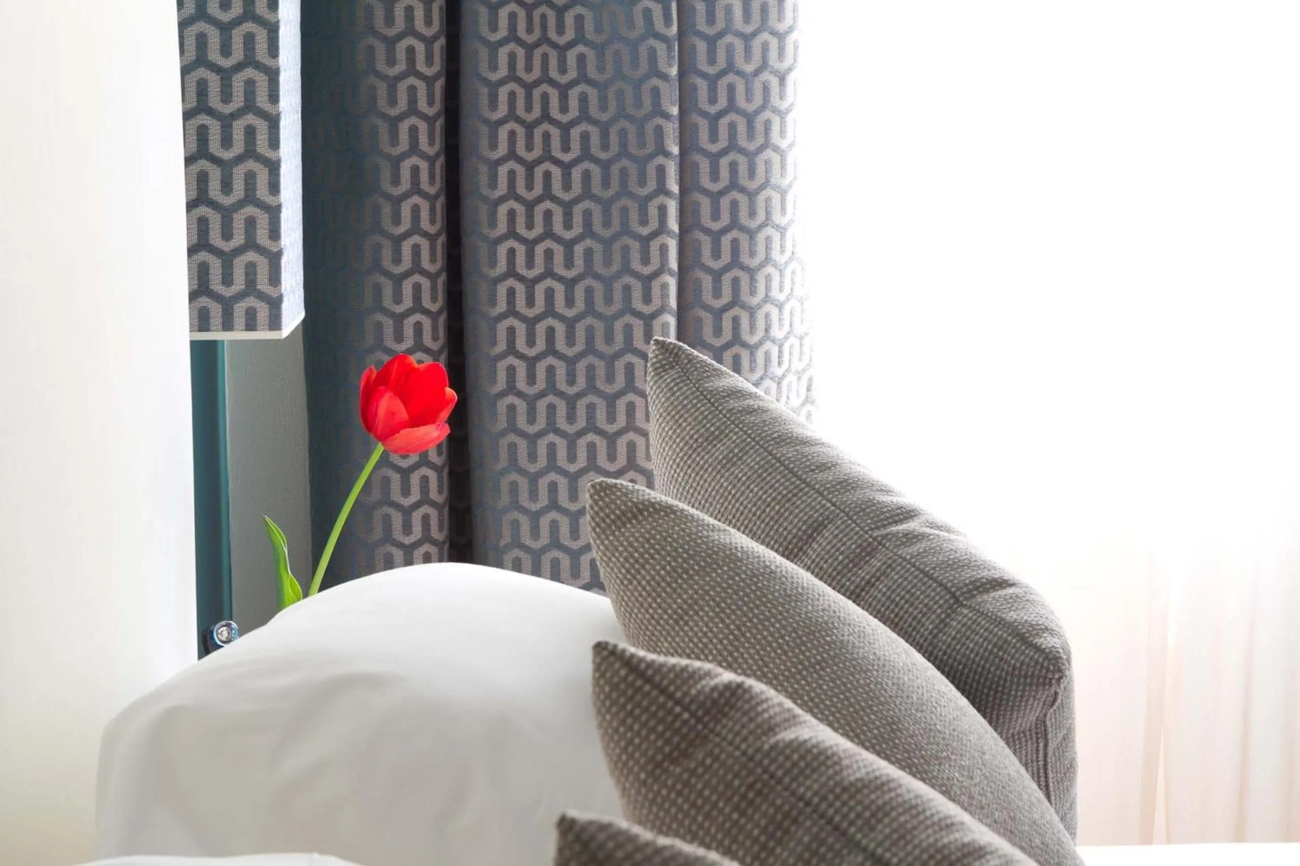 Decorative detail, Bed in Residenza Wagner