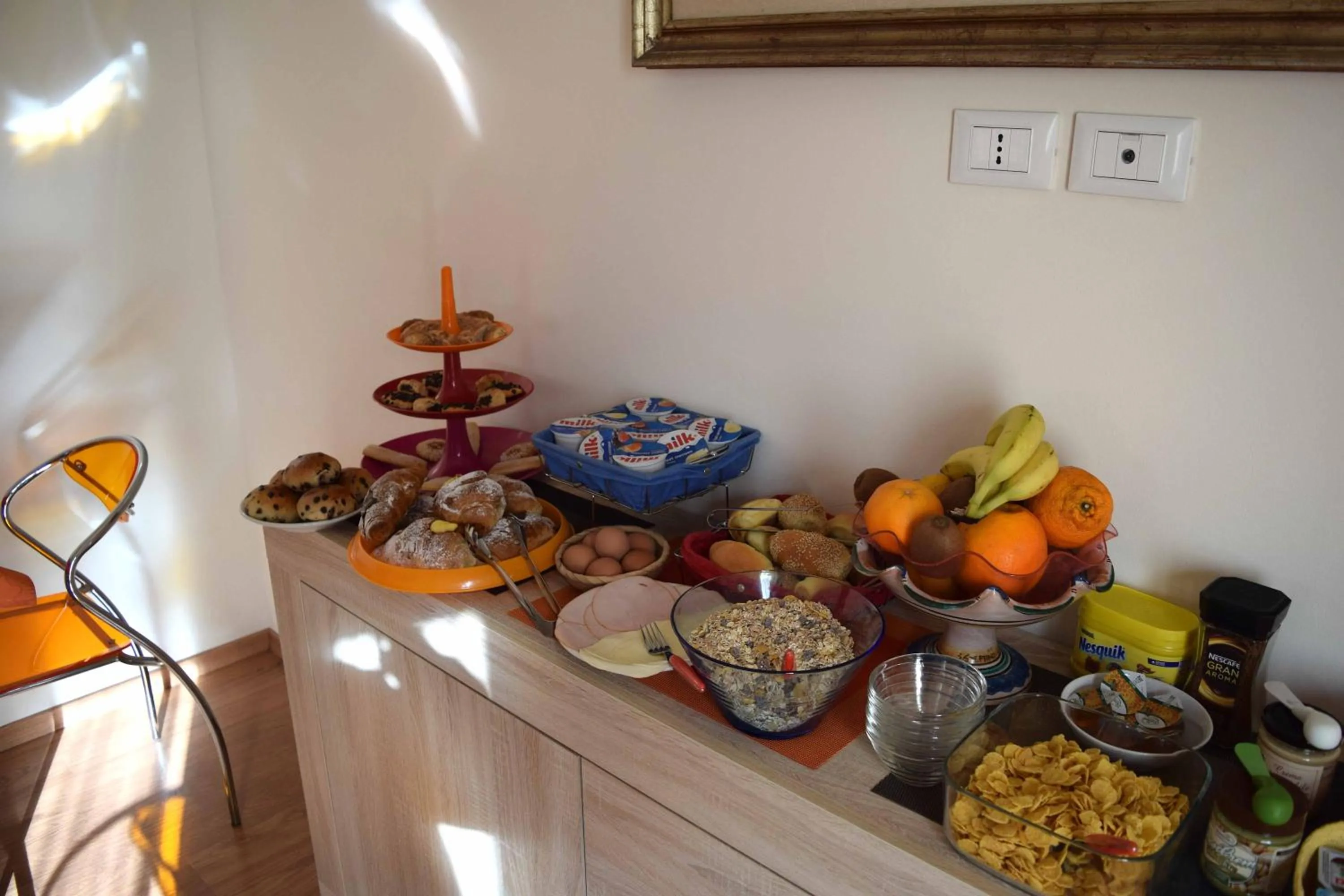 Buffet breakfast in Residenza Wagner