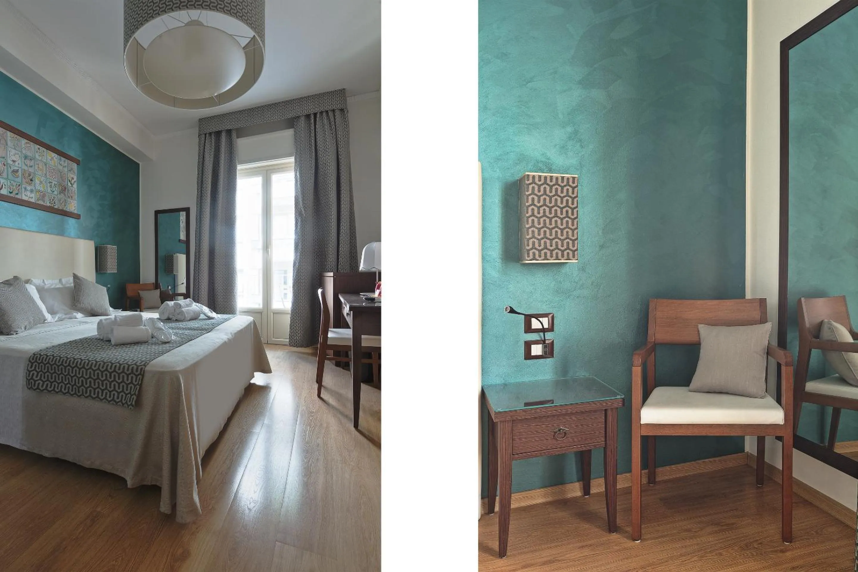 Photo of the whole room, Bed in Residenza Wagner