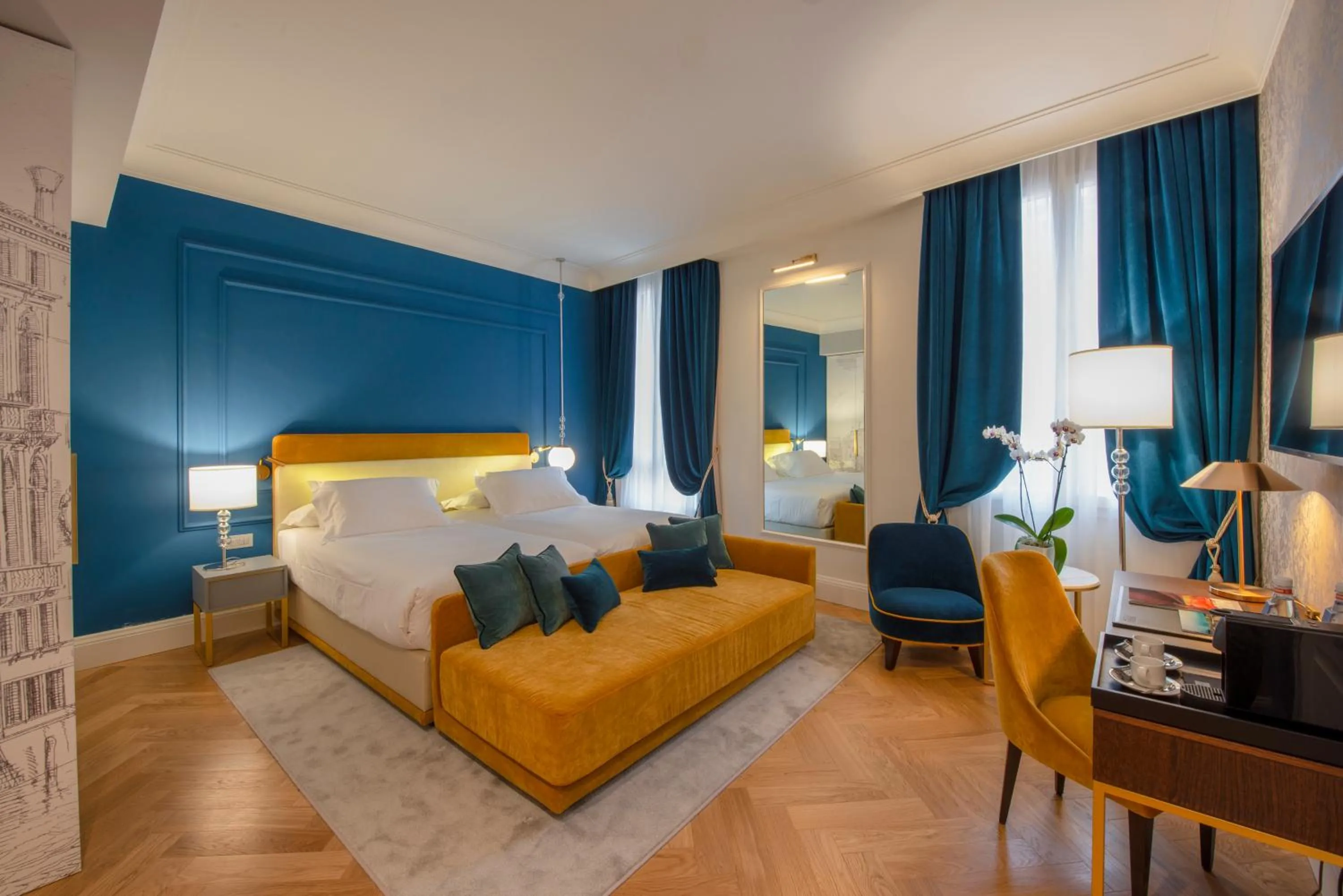 Bedroom, Bed in H10 Palazzo Canova