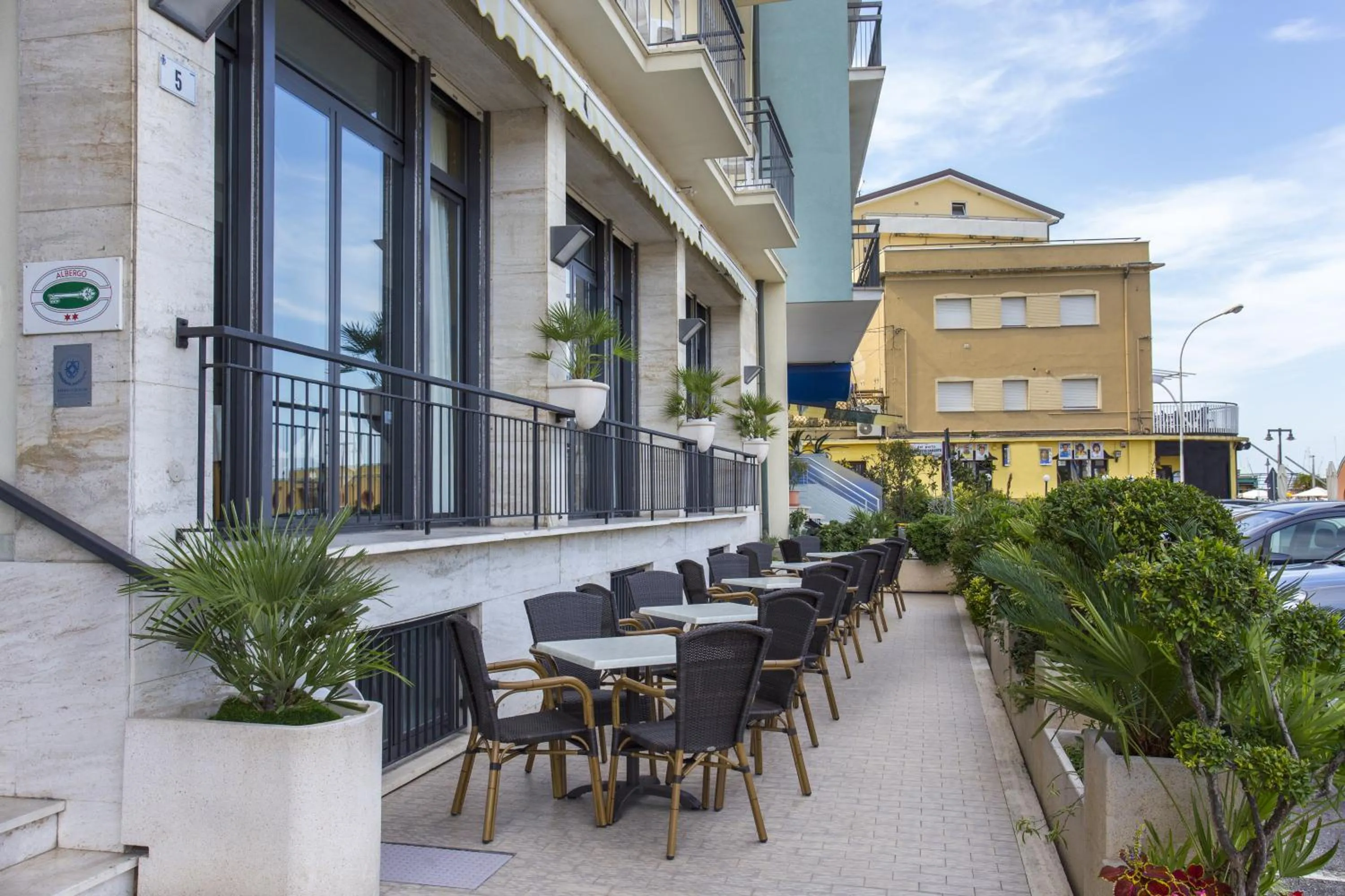 Balcony/Terrace in Hotel Lugano