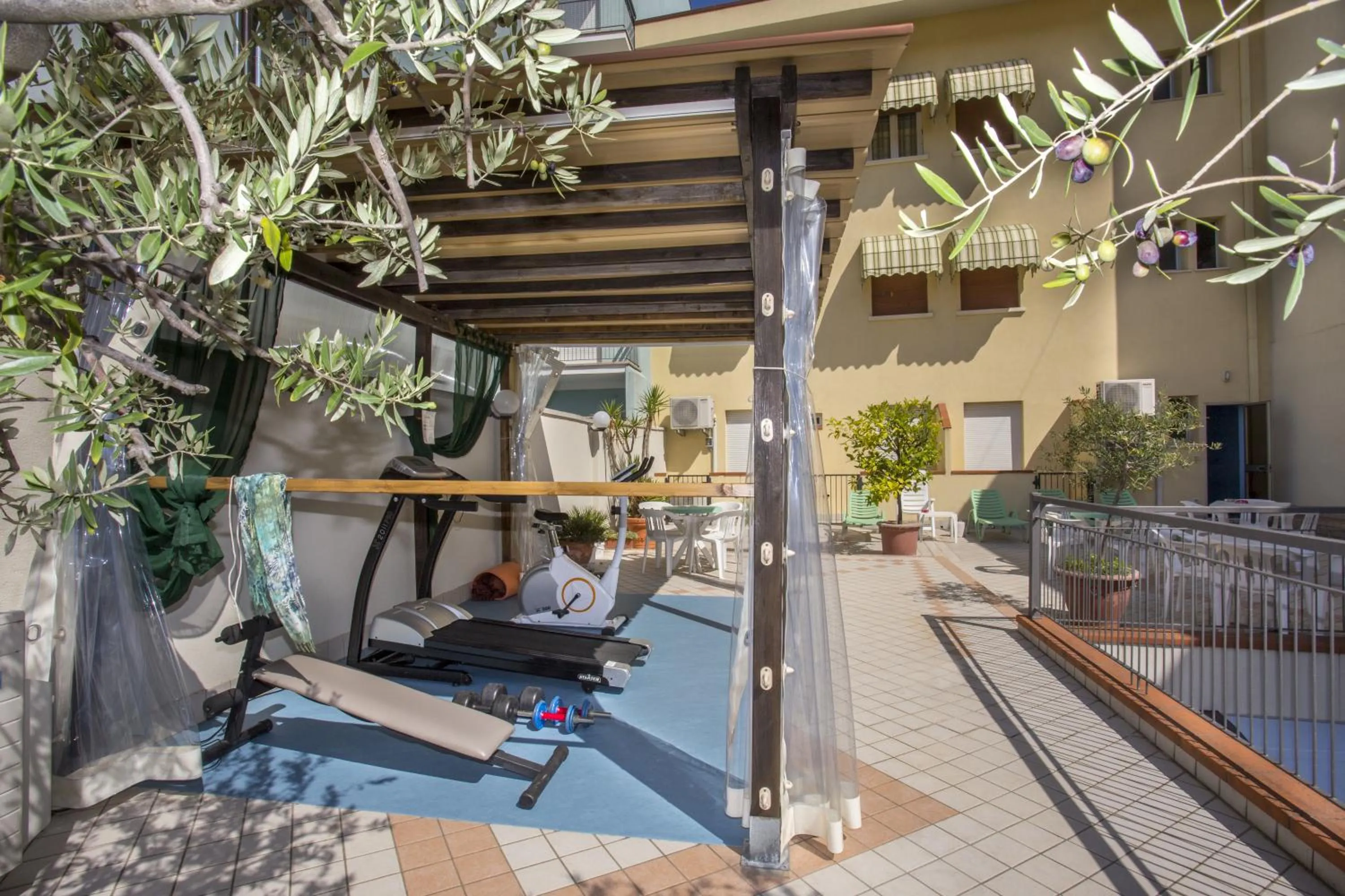 Fitness centre/facilities in Hotel Lugano