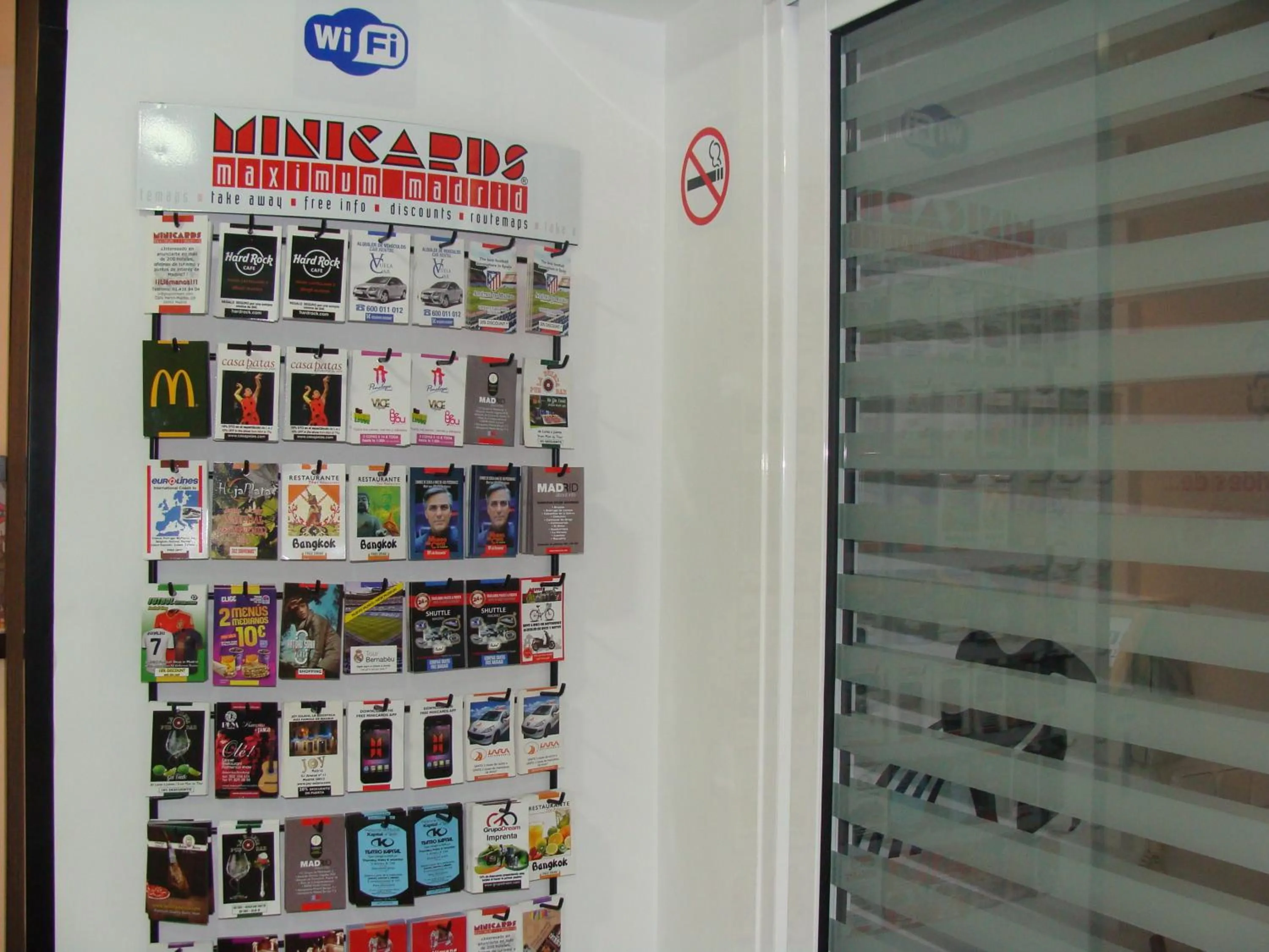 Decorative detail in Hostal JQ Madrid 1