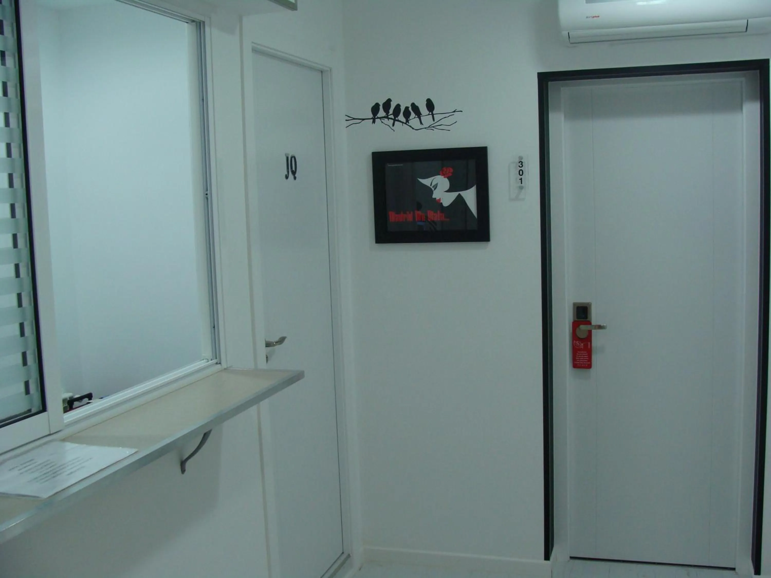 Lobby or reception in Hostal JQ Madrid 1