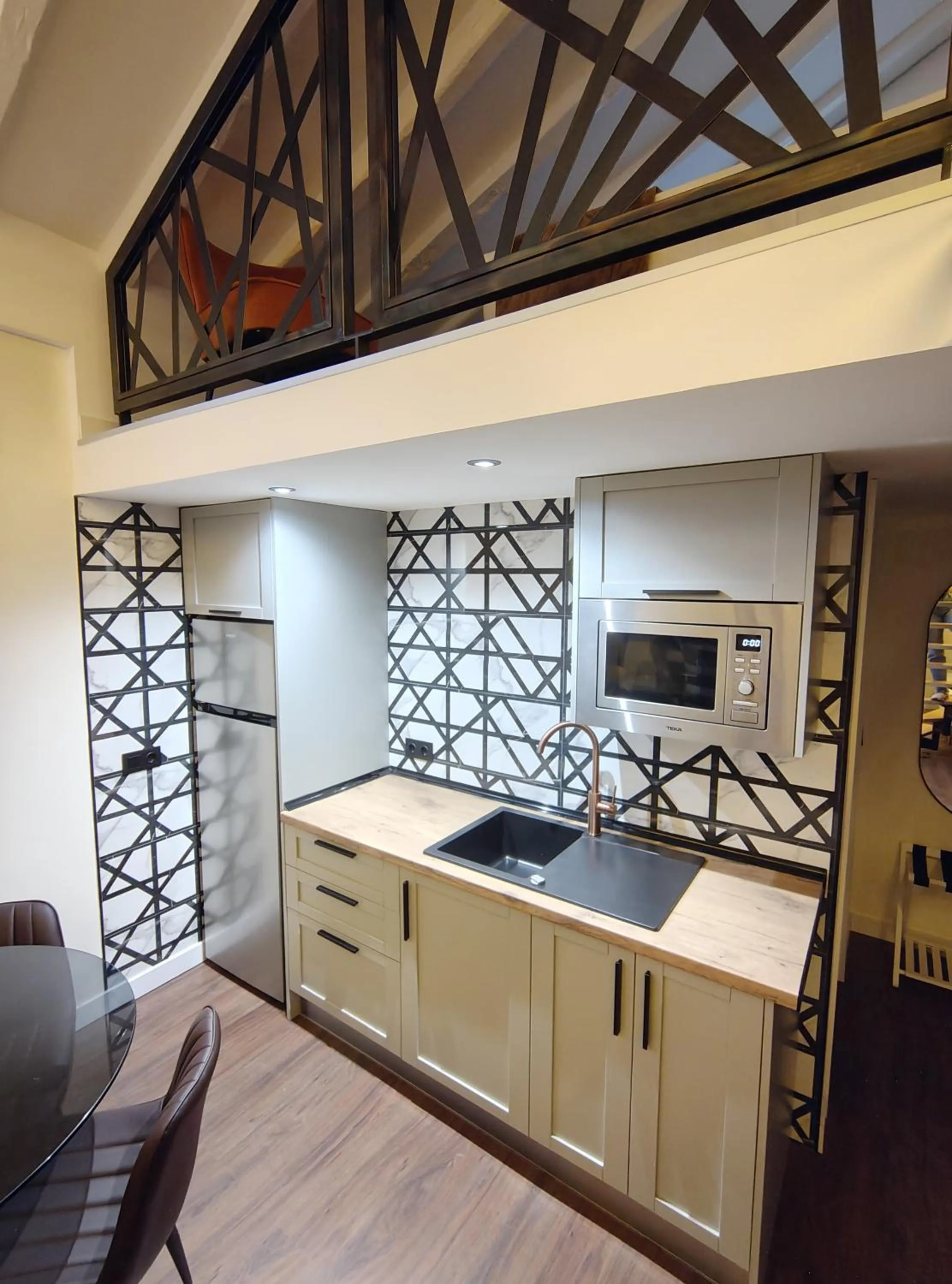 Dining area in Hostal JQ Madrid 1