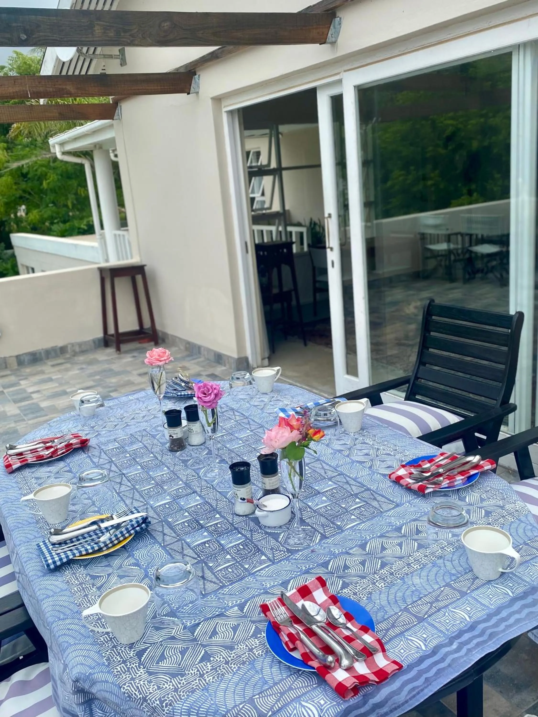 Patio in The View Swellendam B&B