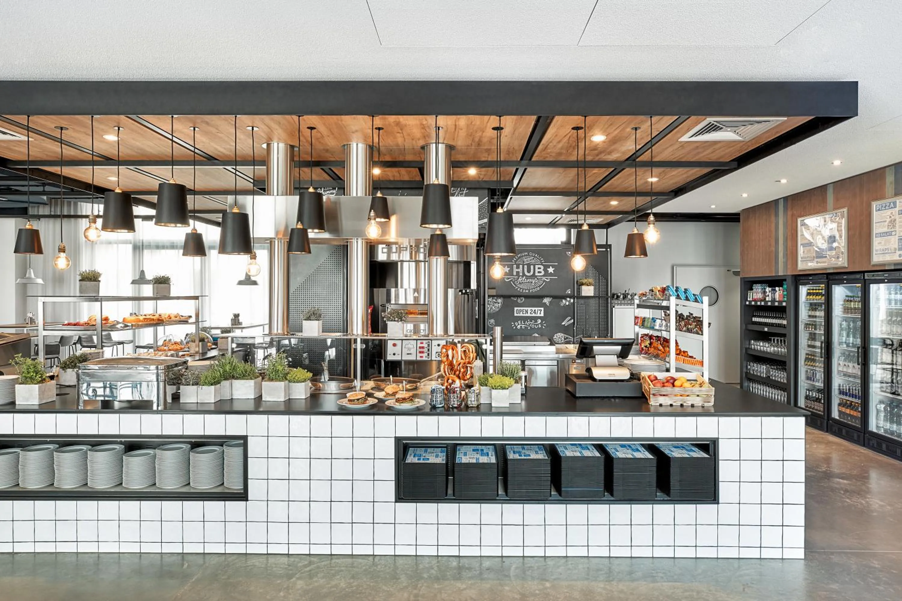 Buffet breakfast in H2 Hotel München Olympiapark