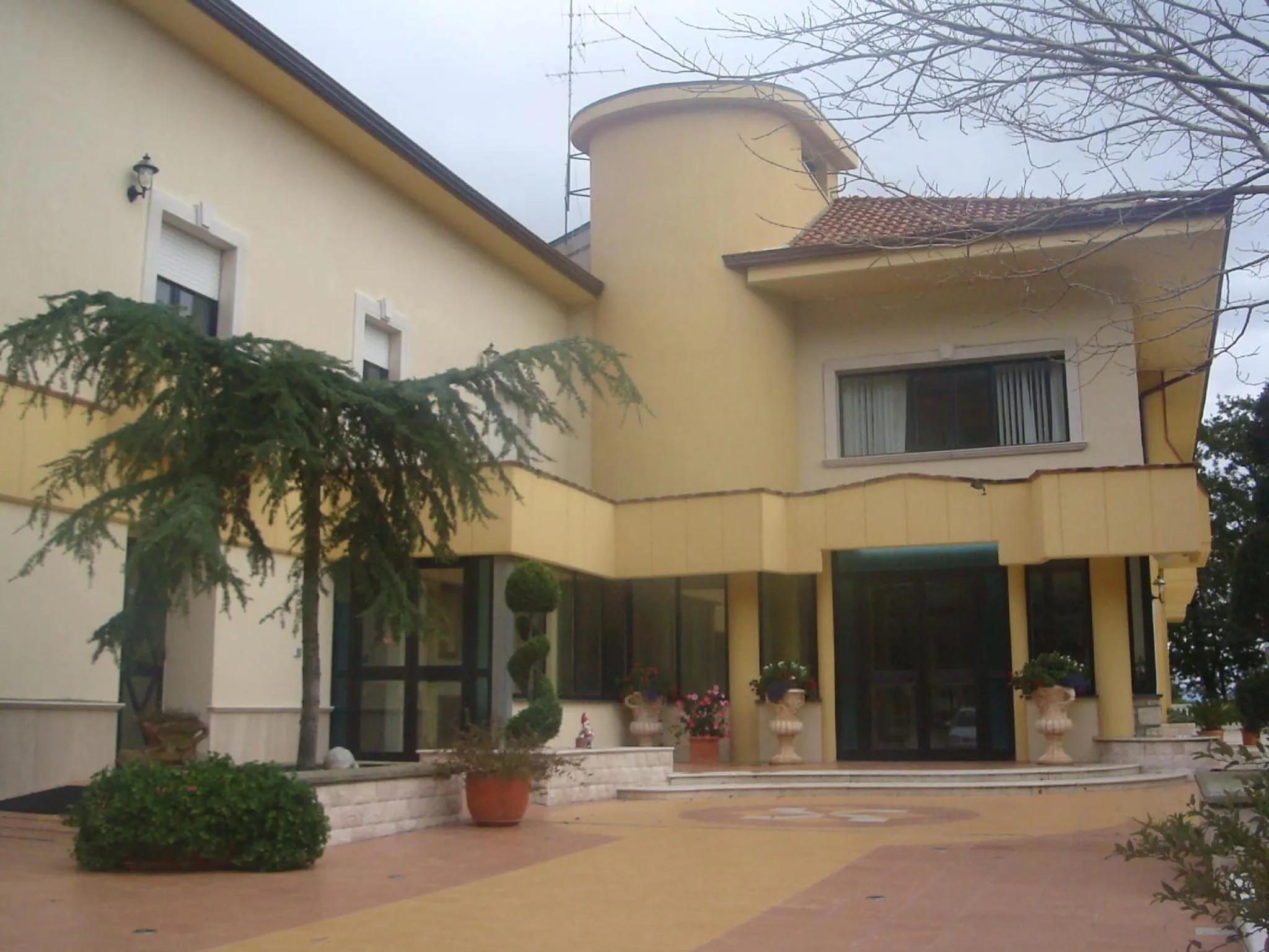 Facade/entrance in HOTEL AL QUERCETO
