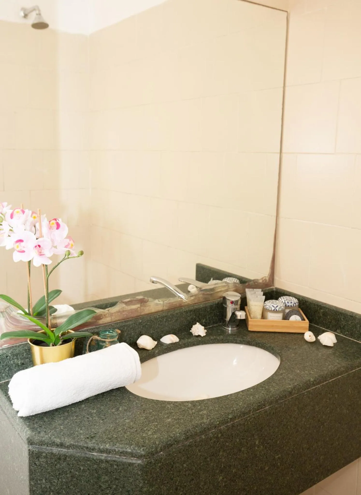 Bathroom in Motel Aviv