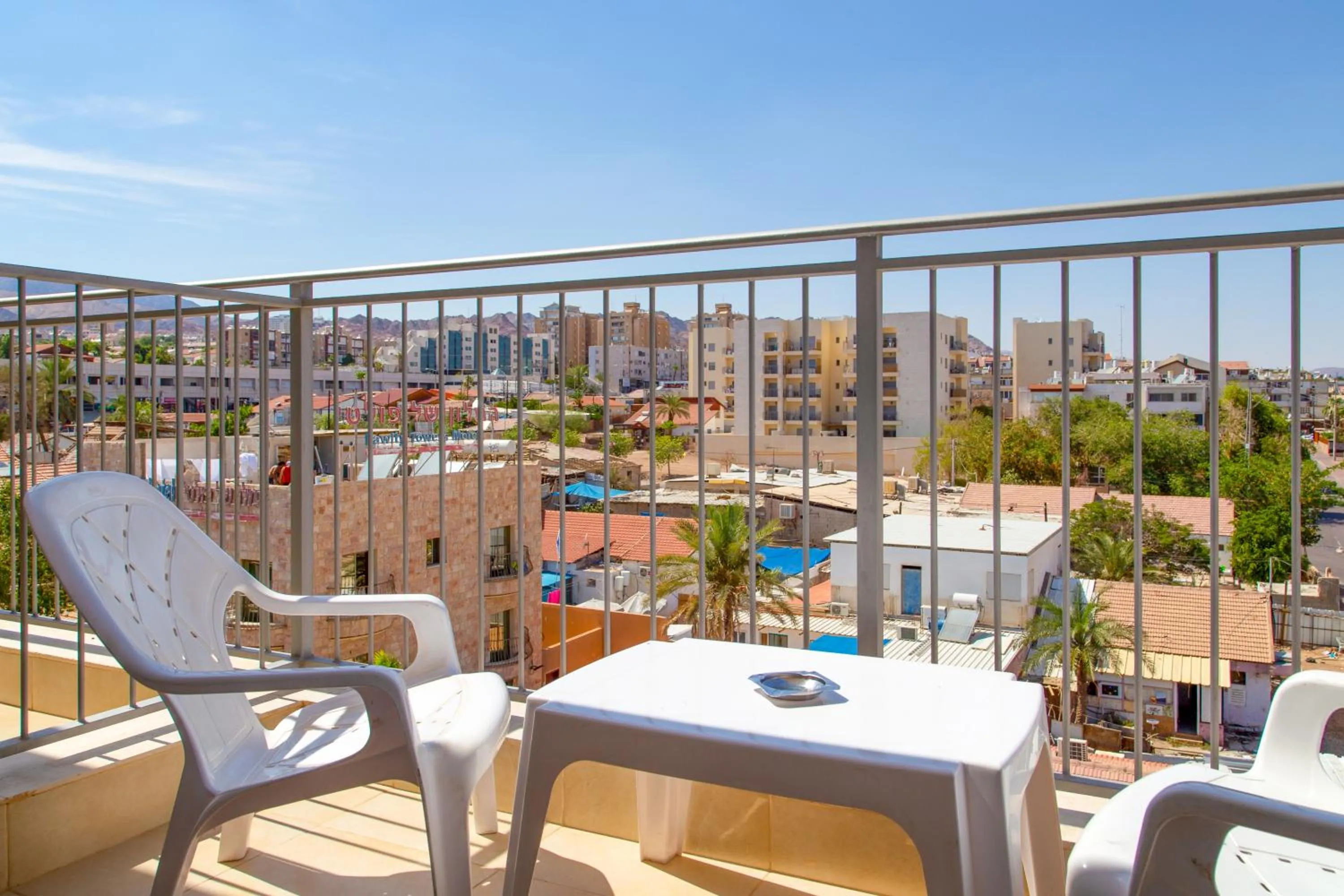 City view in Motel Aviv