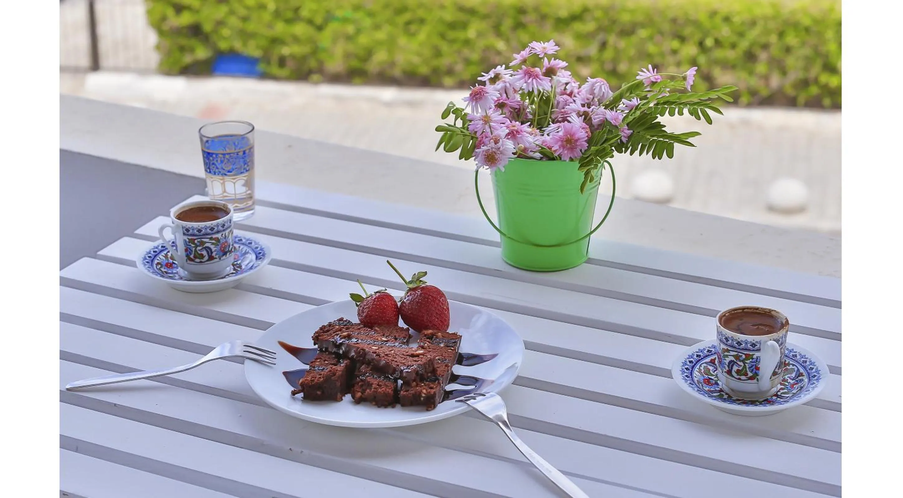 Garden view in Palas Ilıca