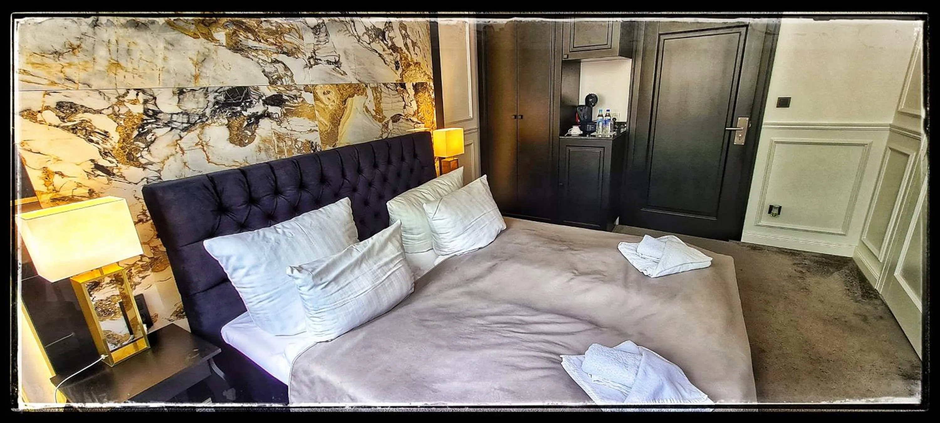 Bed in Monte Carlo Boutique Hotel