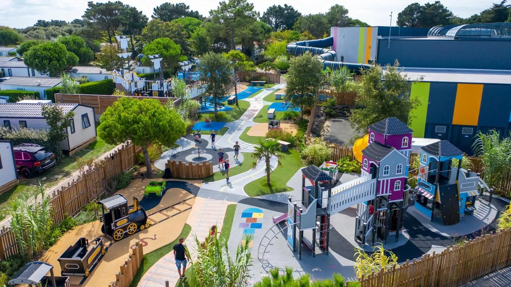 Natural landscape in Camping L'Ocean