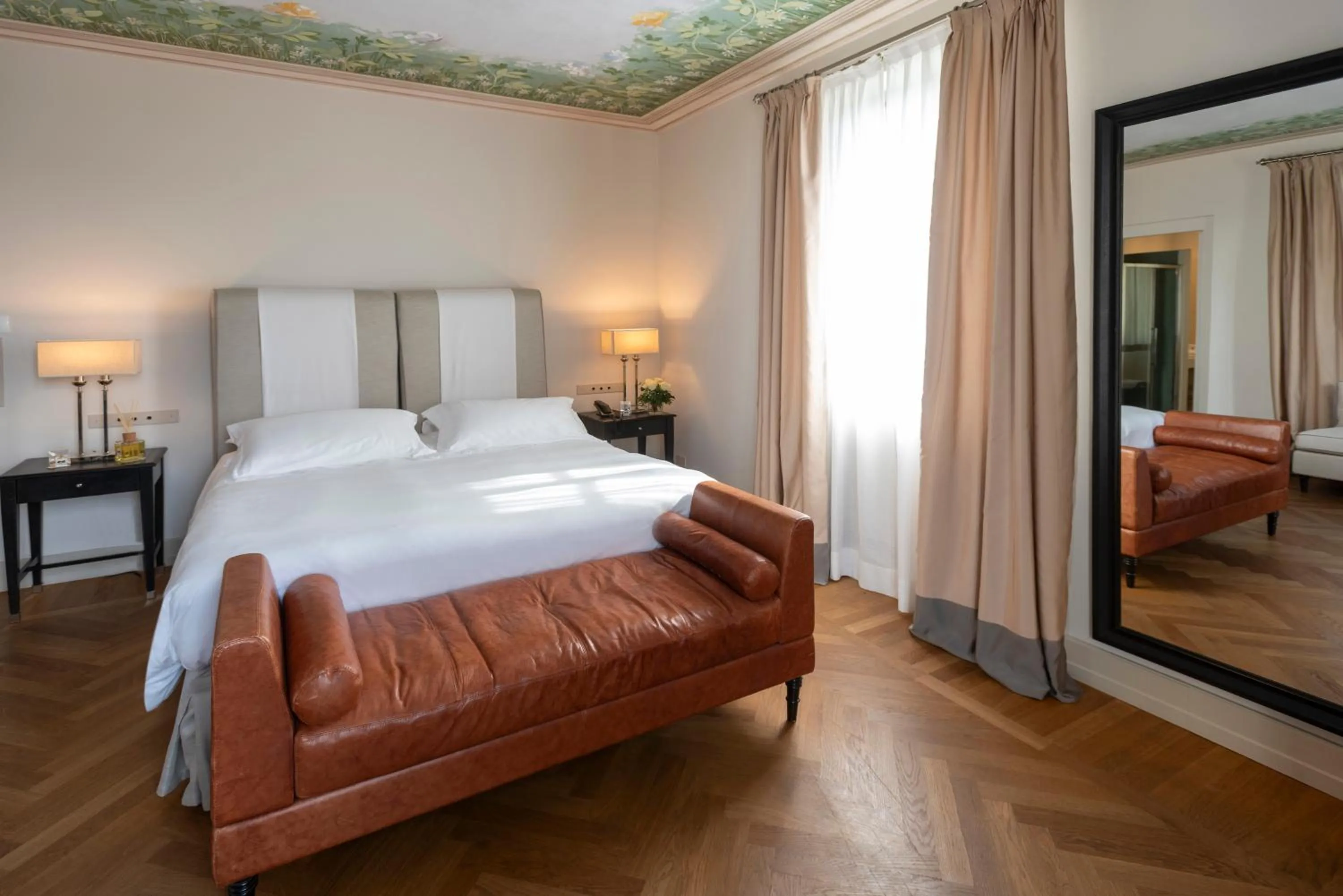 Bedroom, Bed in Villa Pattono Relais