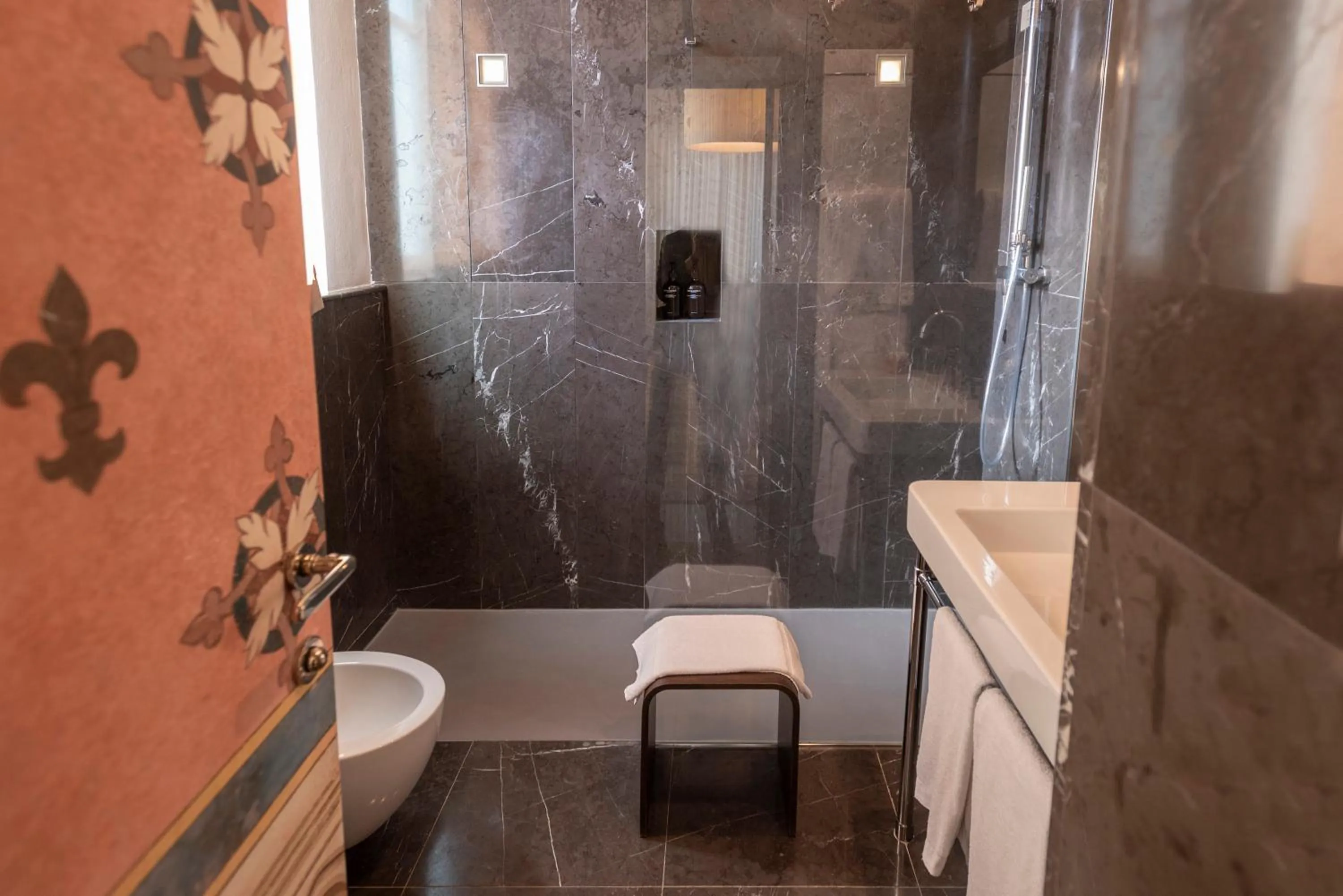 Bathroom in Villa Pattono Relais