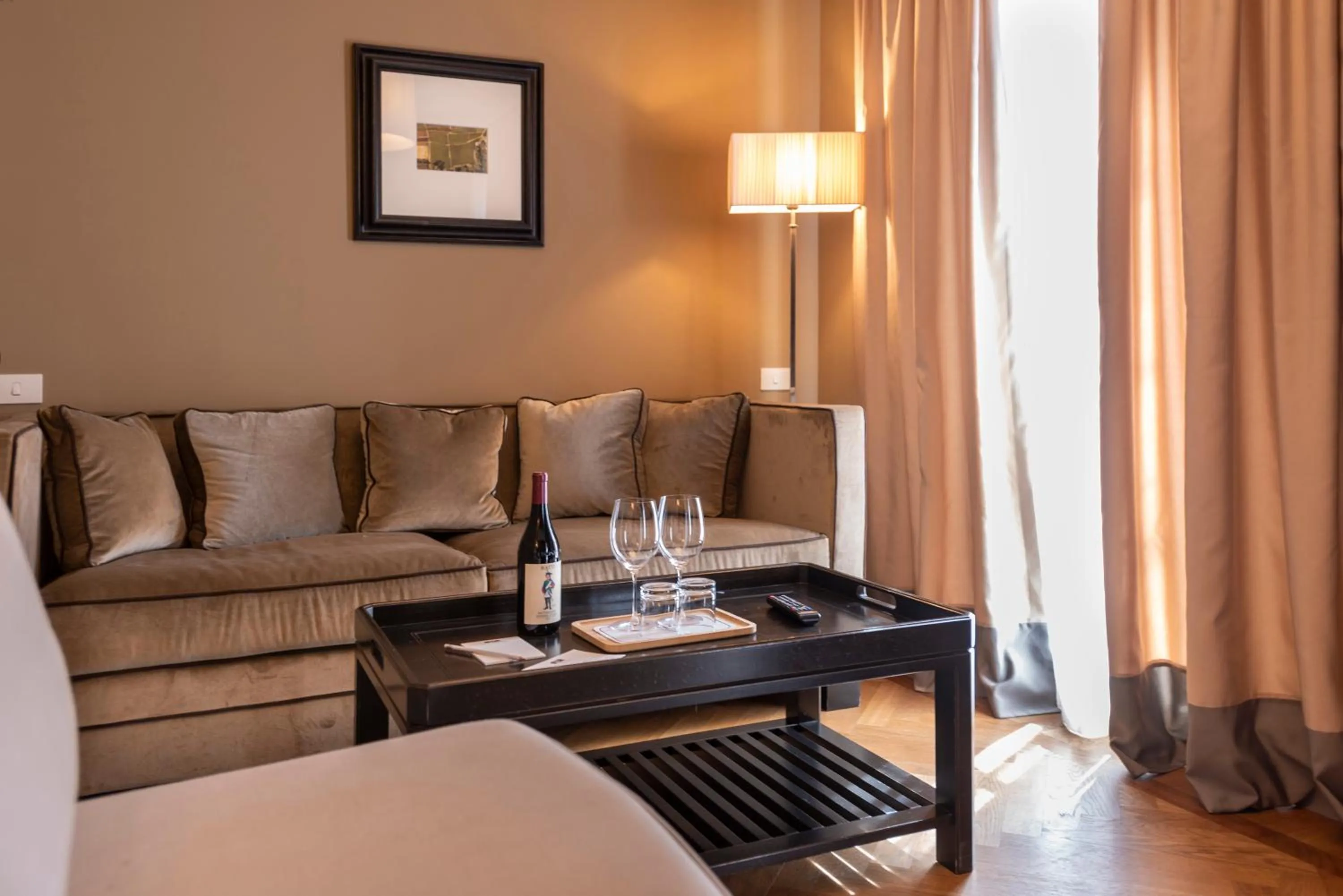 Living room in Villa Pattono Relais