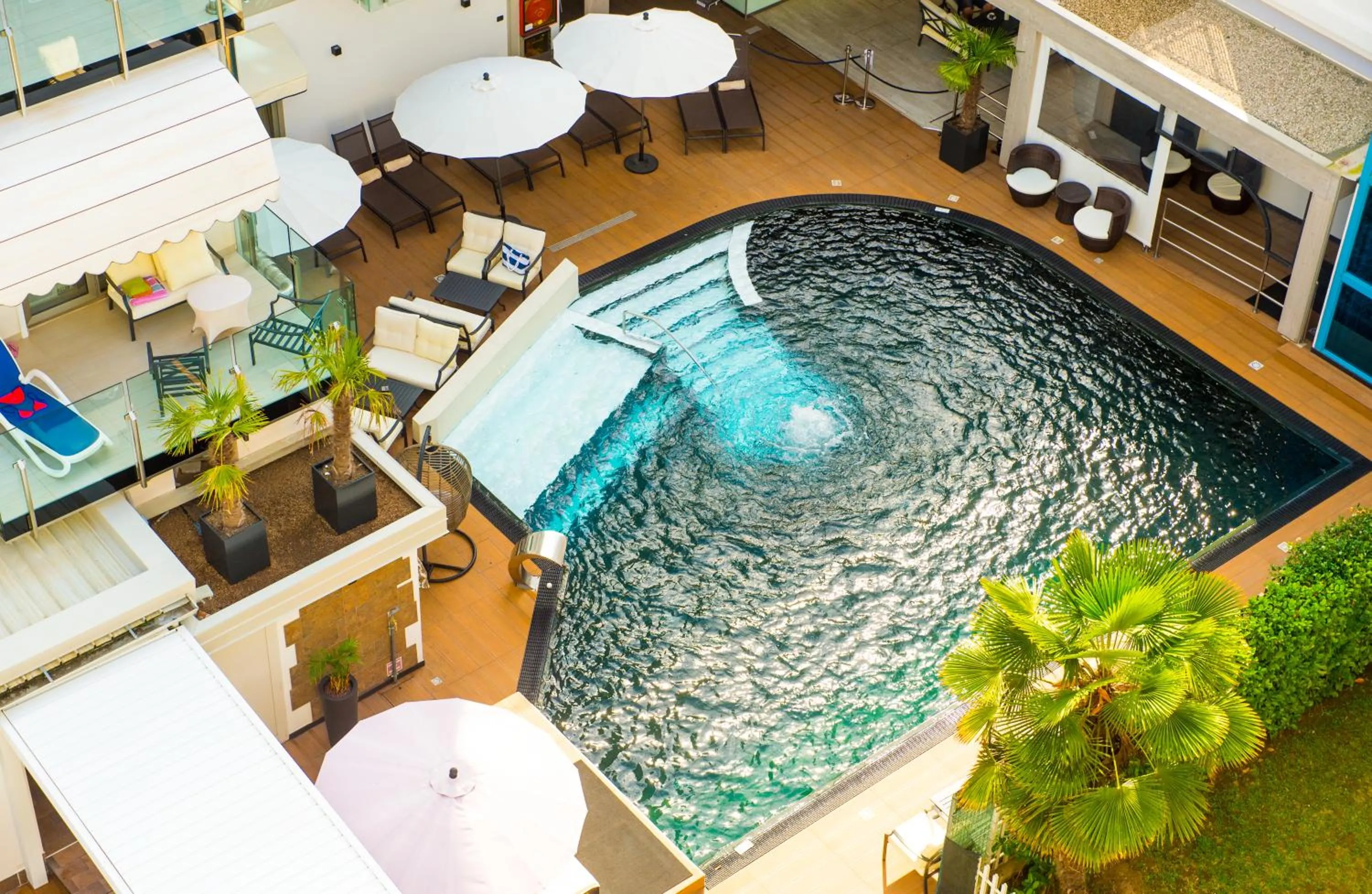 Balcony/Terrace in Hotel Rossini 4S