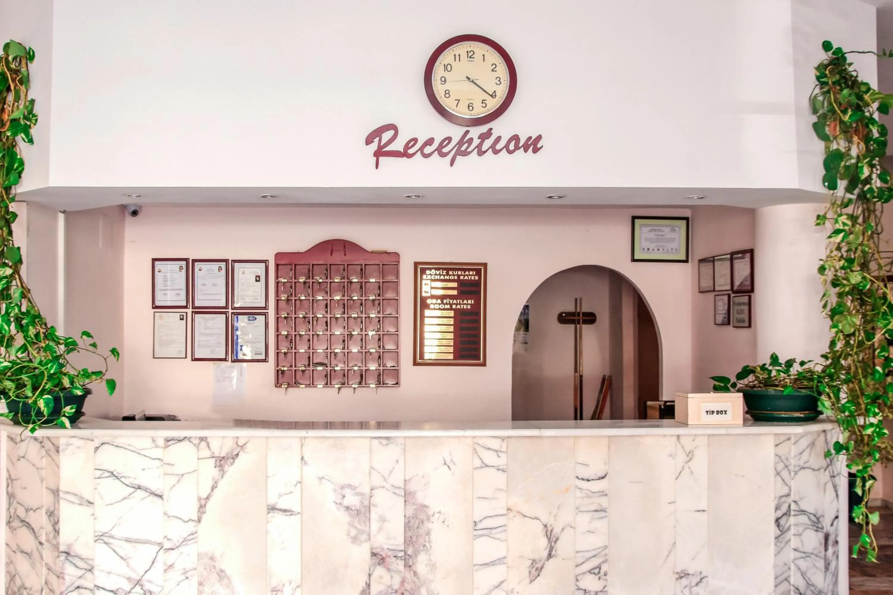 Facade/entrance in Bella Rose Apart Hotel, Alanya