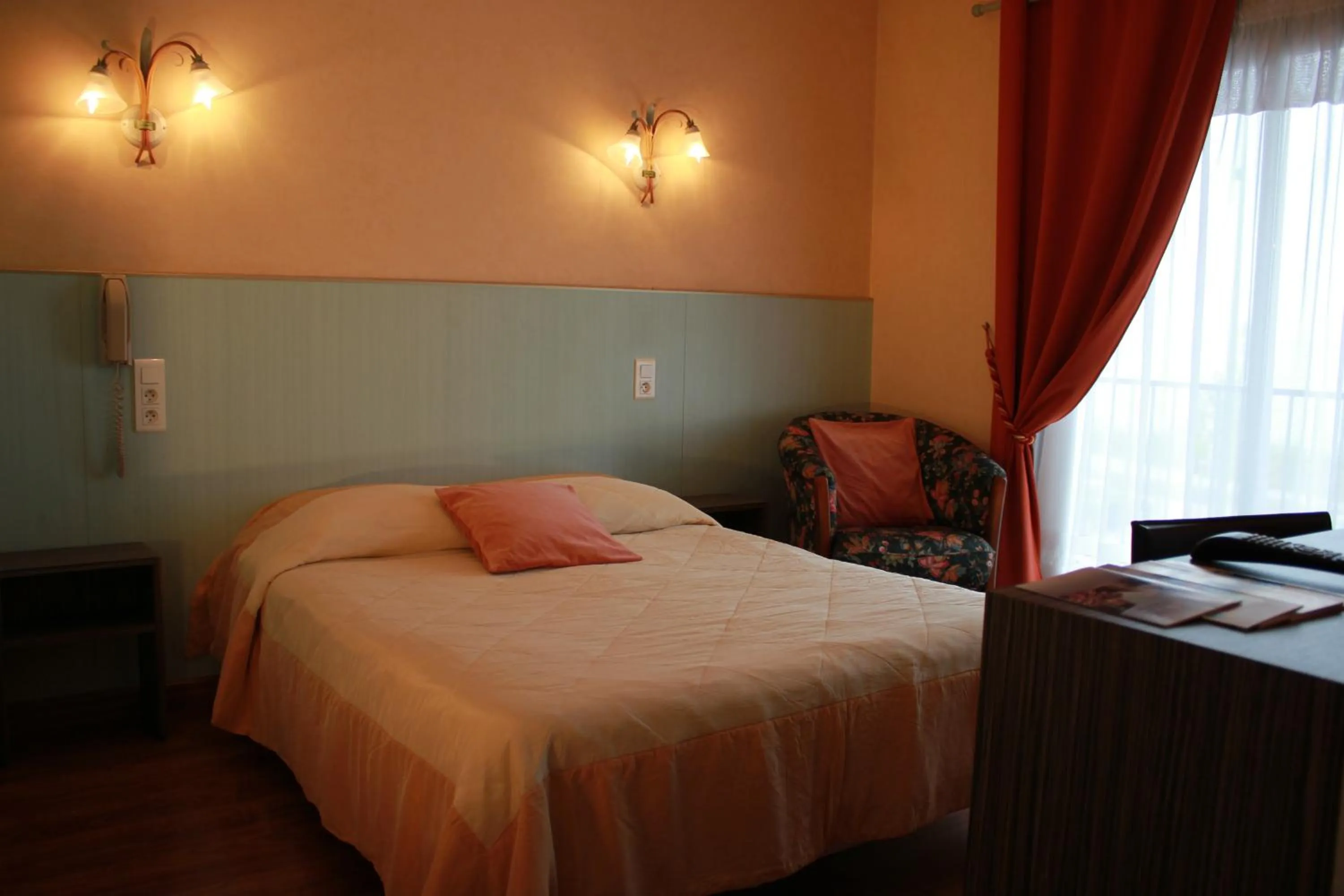 Bed in Hôtel Restaurant le Panorama