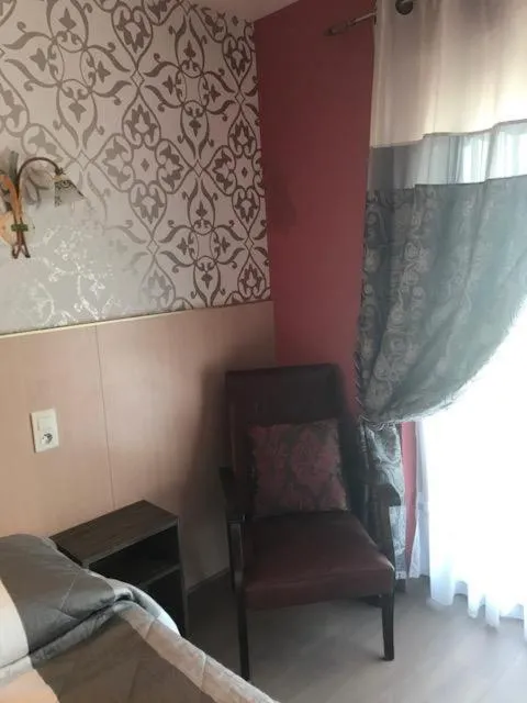 Bed in Hôtel Restaurant le Panorama