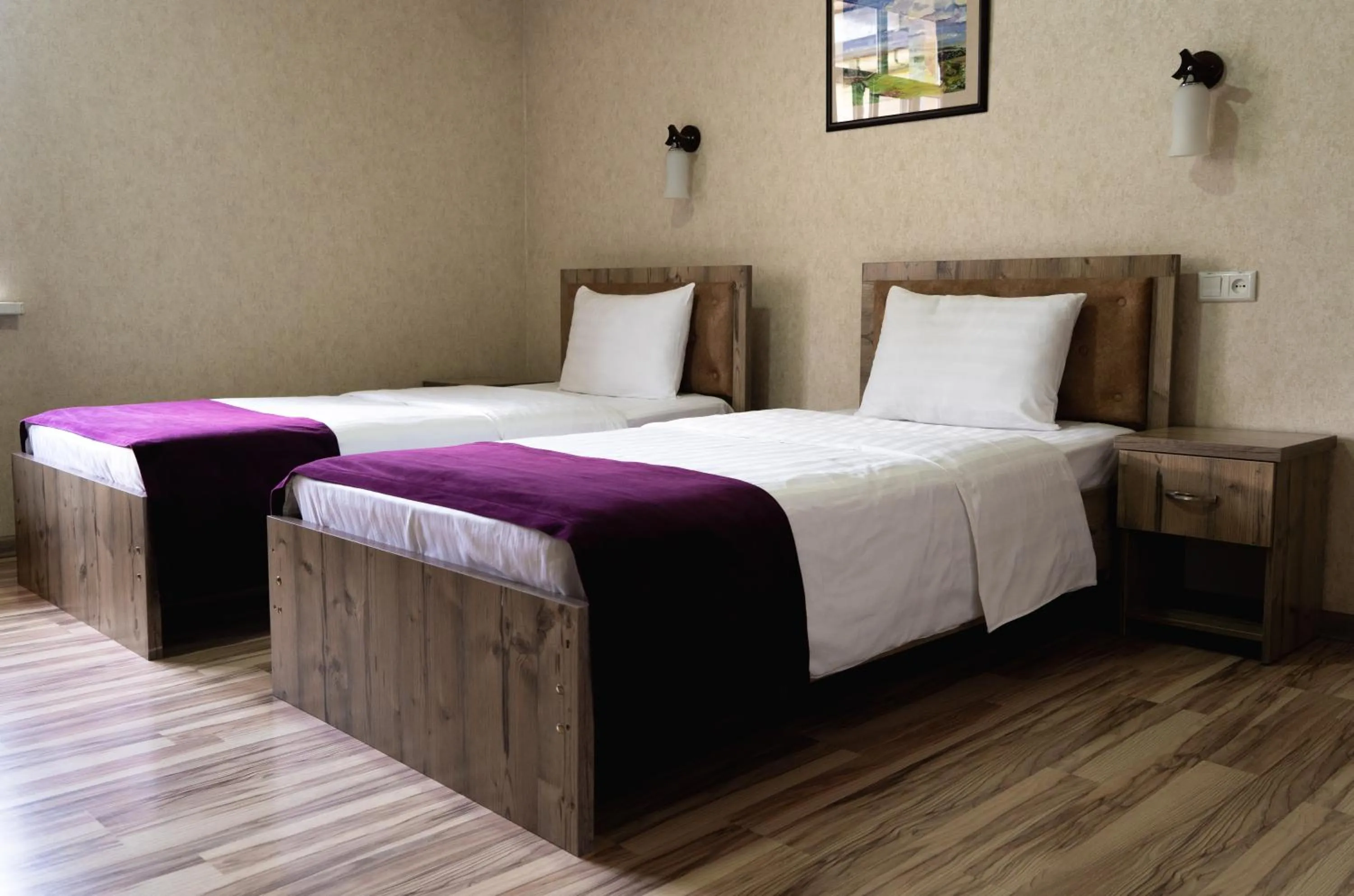 Bed in TOURIST INN hotel