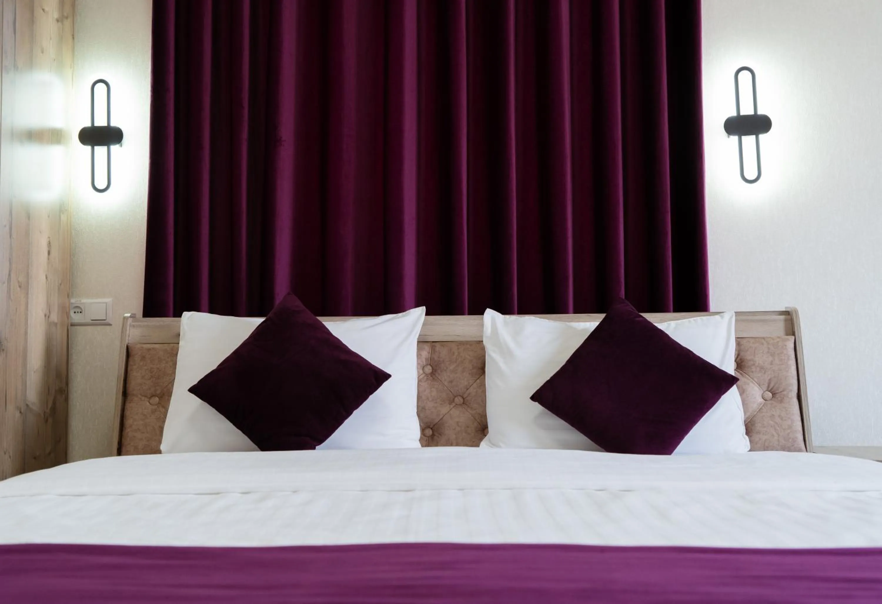 Bed in TOURIST INN hotel